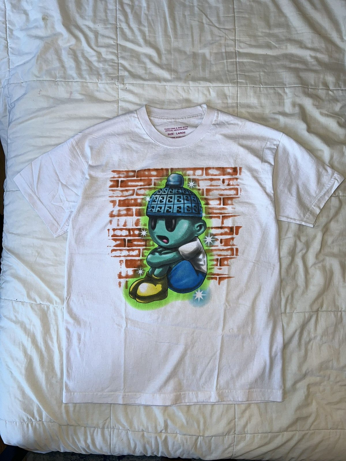 Yung Lean Yung Lean Art Dealer Airbrush Tee Size US L / EU 52-54 / 3 - 1 Thumbnail