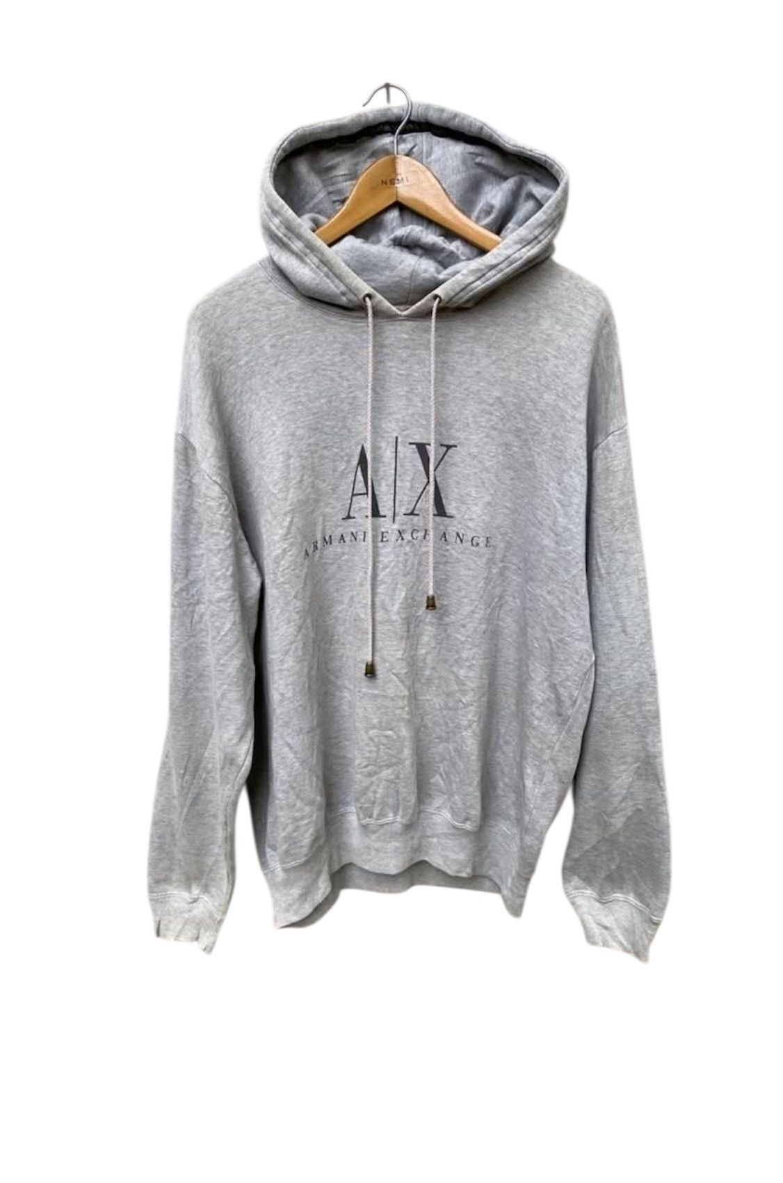 Armani Exchange Vintage Armani Exchange hoodie bruce weber photo print Size US L / EU 52-54 / 3 - 2 Thumbnail
