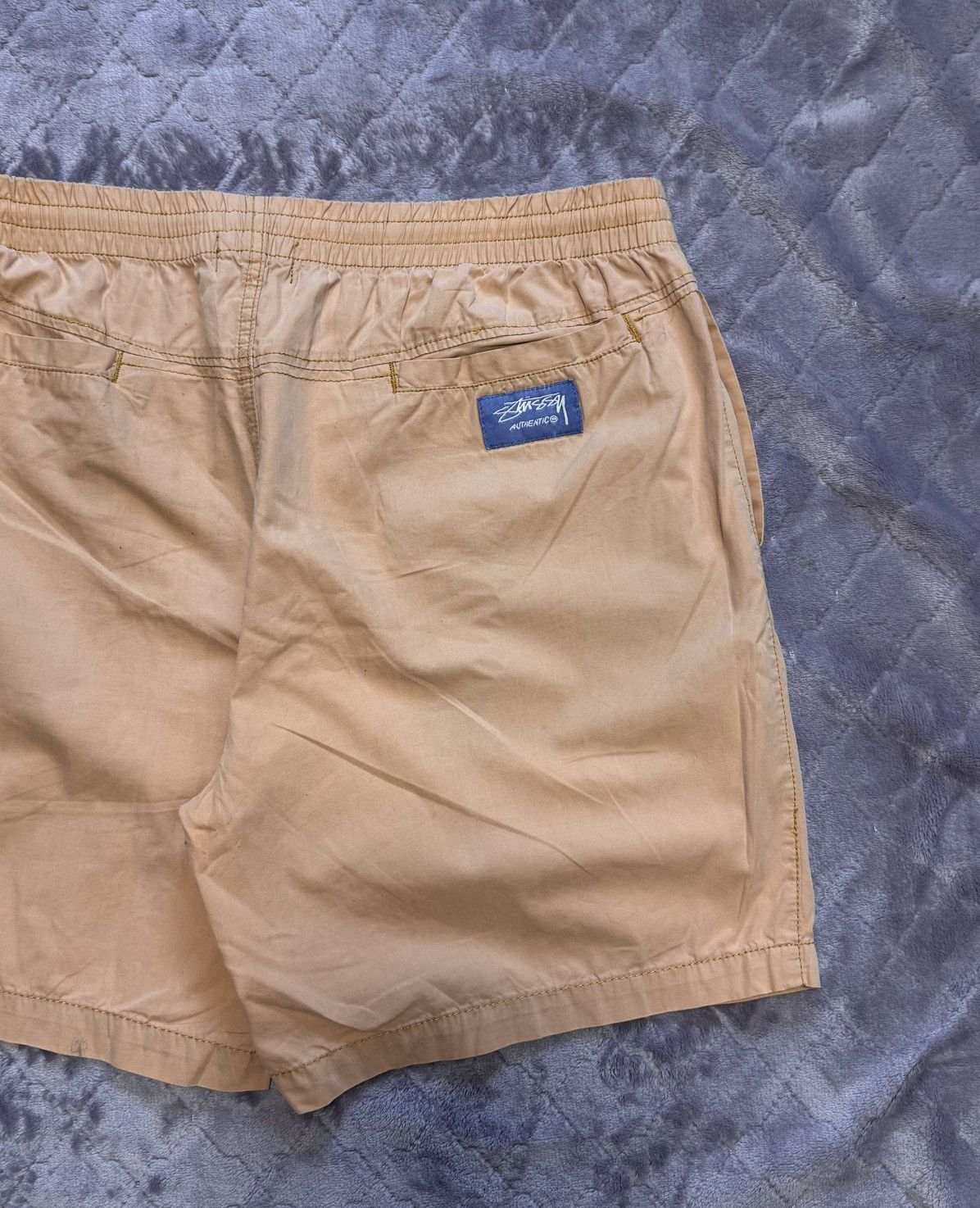 Stussy × Vintage Vintage y2k Stussy Surf Shorts Size US 32 / EU 48 - 8 Thumbnail