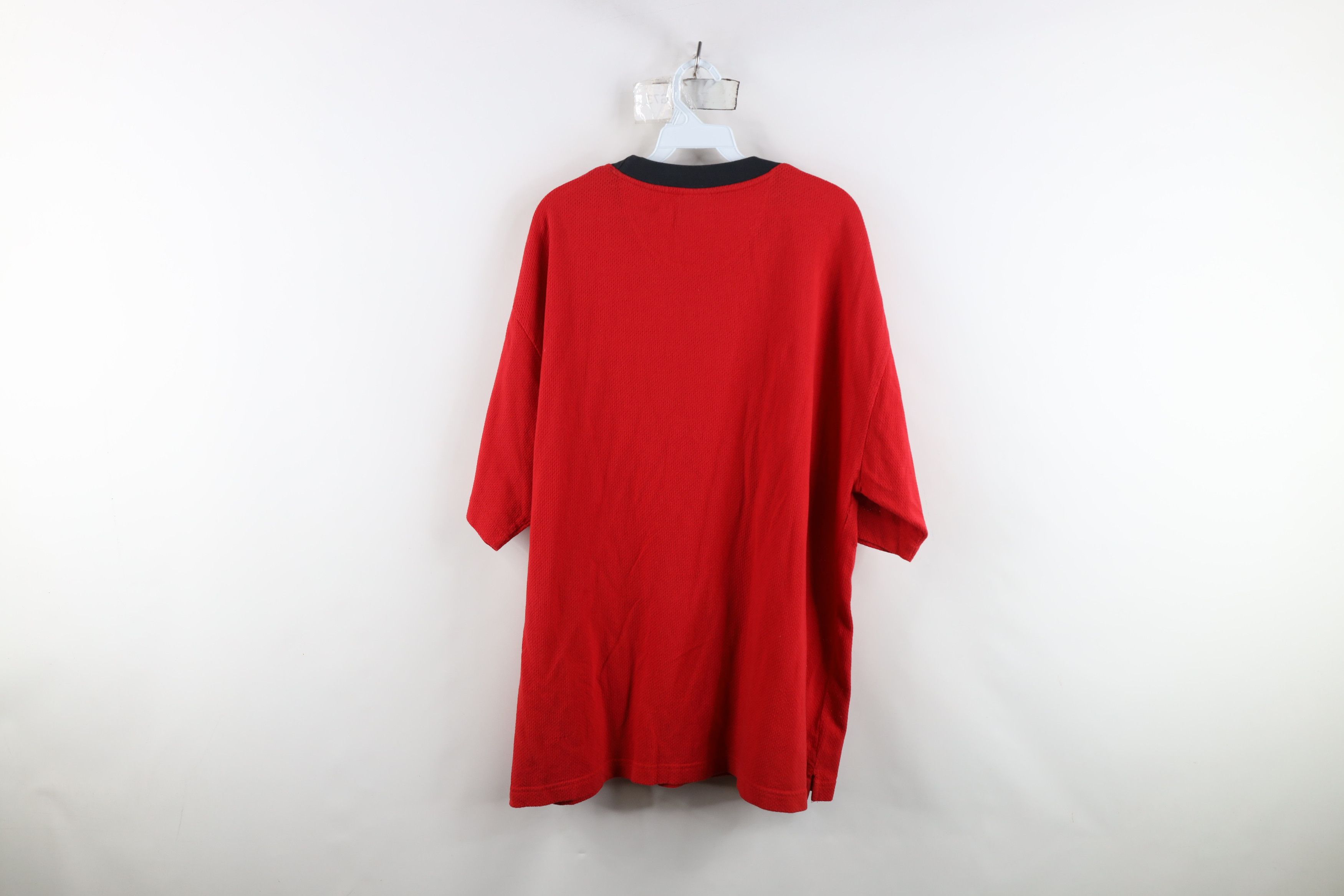 Vintage Vintage 90s Ohio State University Mesh Jersey T-Shirt Size US XL / EU 56 / 4 - 10 Thumbnail