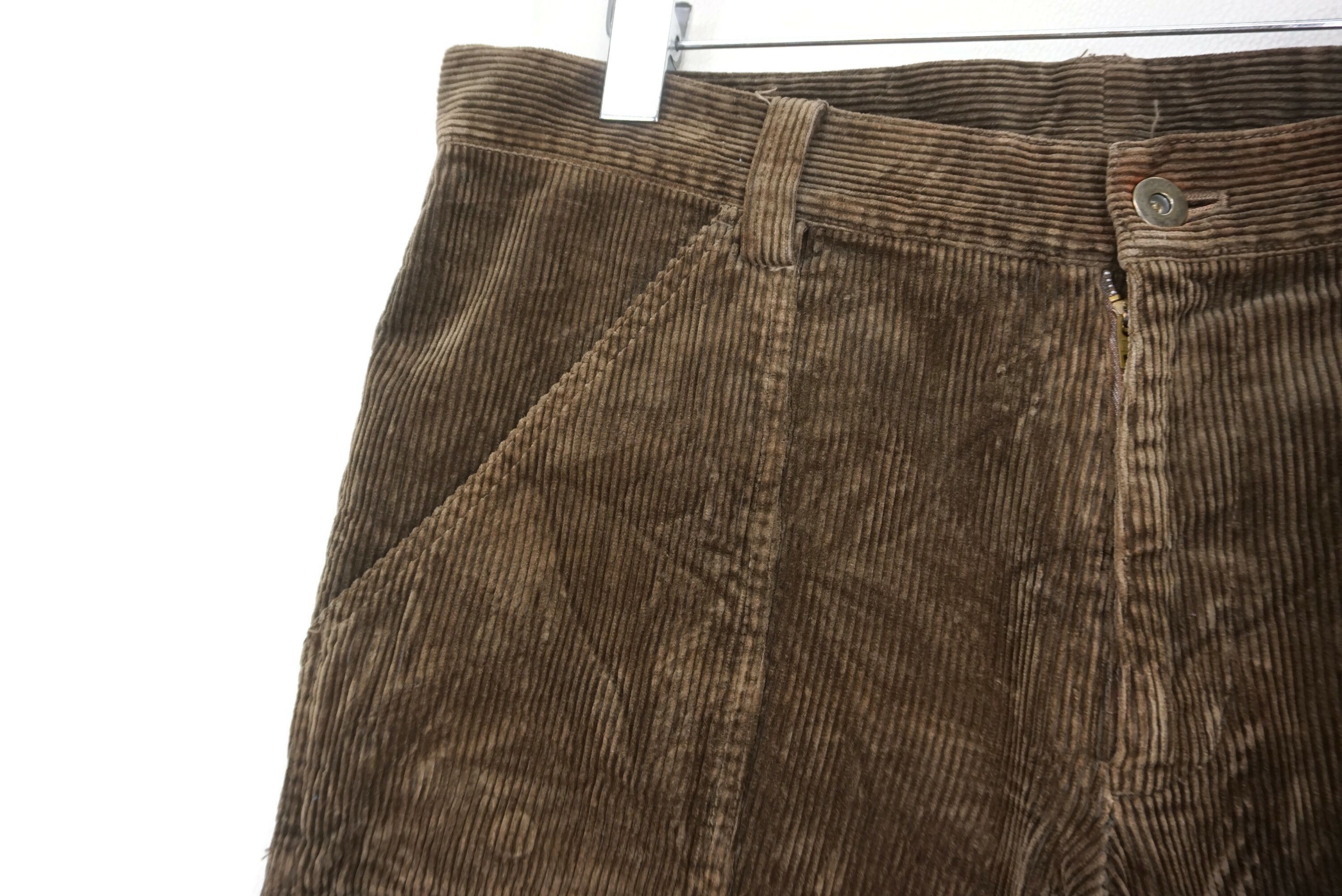 Japanese Brand Transcontinents Pants Size W33xL32 Bootcut Corduroy Baker Size US 33 - 4 Thumbnail