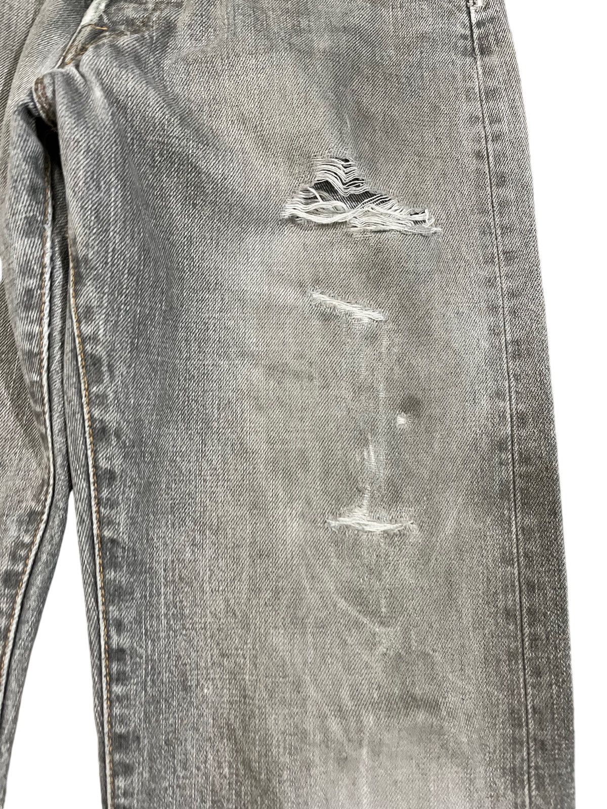 Denime Vintage Denime Black Distressed Denim Size US 30 / EU 46 - 5 Thumbnail