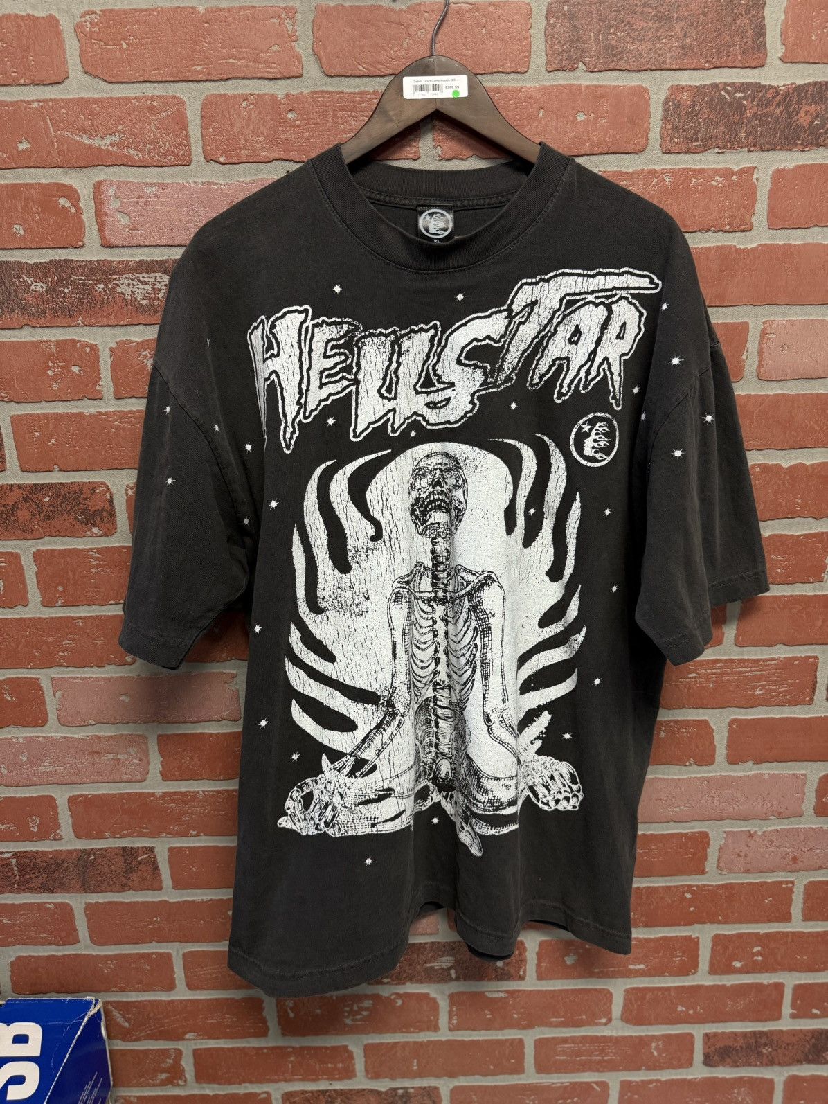 HELLSTAR Hellstar Original Drop Tee Shirt Size XL 🧼 Size US XL / EU 56 / 4 - 1 Thumbnail