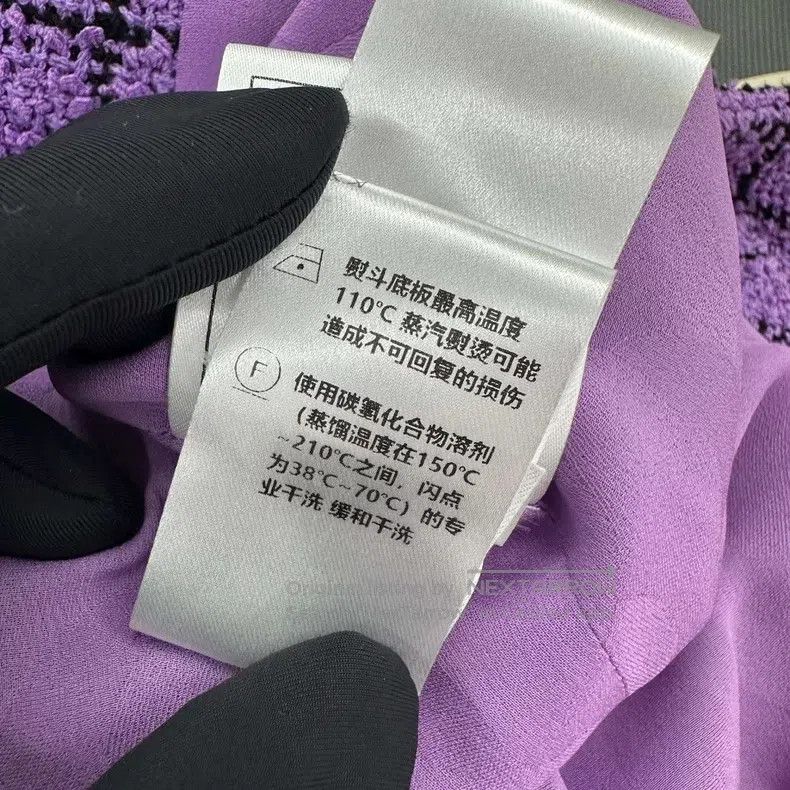 Chanel Chanel Purple tweed coat Size XS / US 0-2 / IT 36-38 - 9 Thumbnail