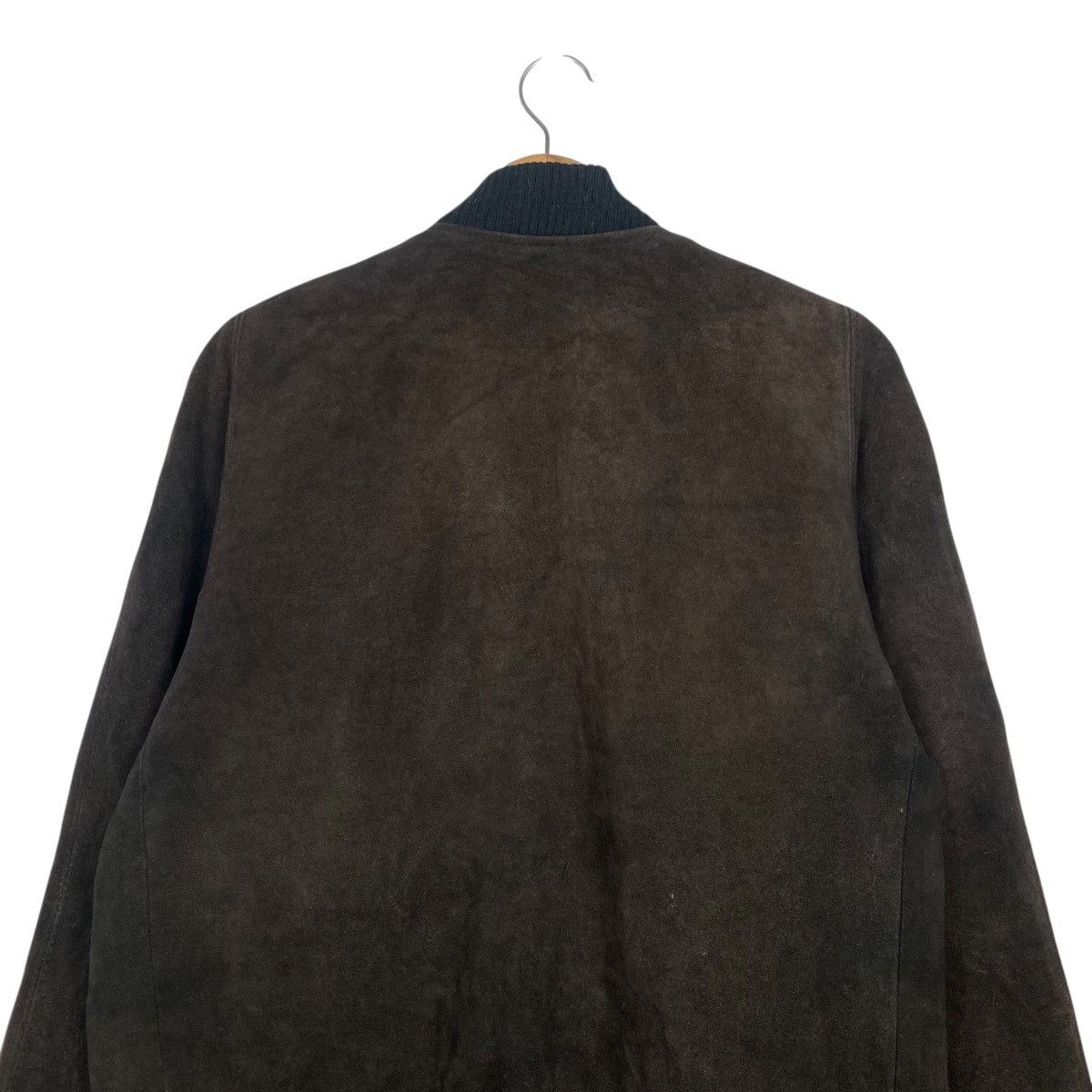 Leather Vintage suede leather bomber jacket Size US L / EU 52-54 / 3 - 8 Thumbnail