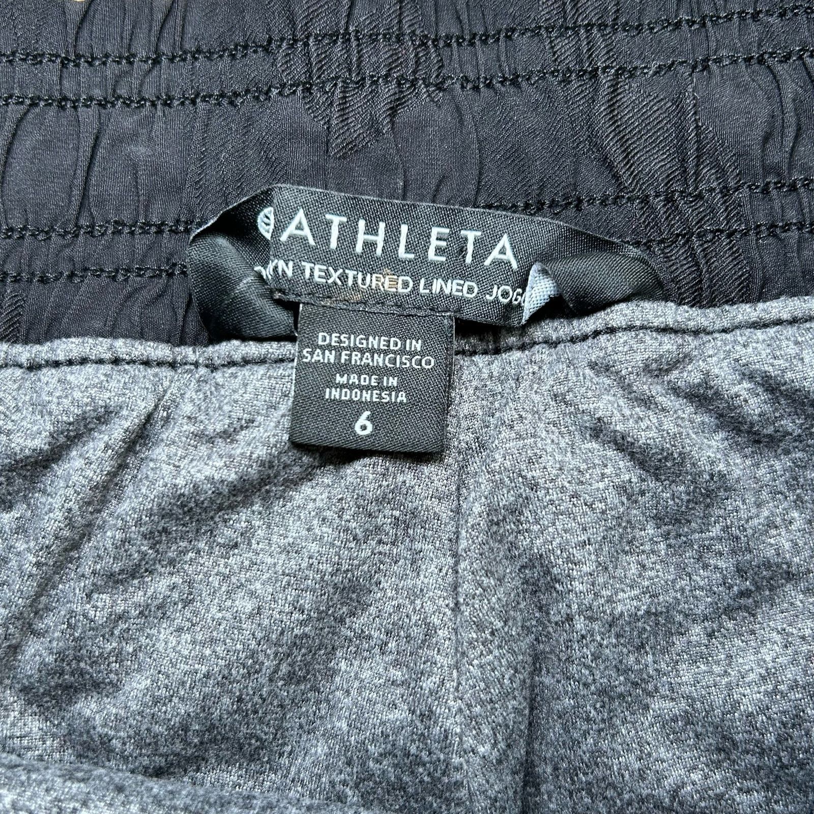 Athleta Athleta Brooklyn Textured Lined Jogger Black Camo Athleisure Size 28" / US 6 / IT 42 - 6 Thumbnail