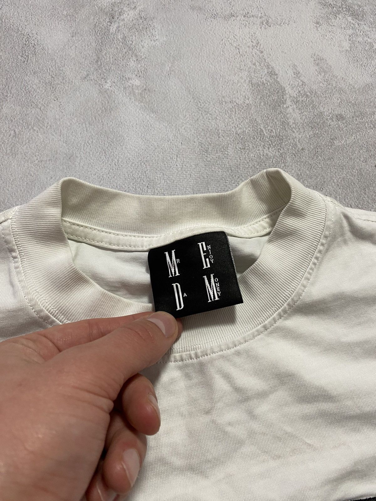 Japanese Brand ☄️ MR.ENJOY DA MONEY (M.E.D.M) MEDM Logo Fire Tee Size US M / EU 48-50 / 2 - 4 Thumbnail