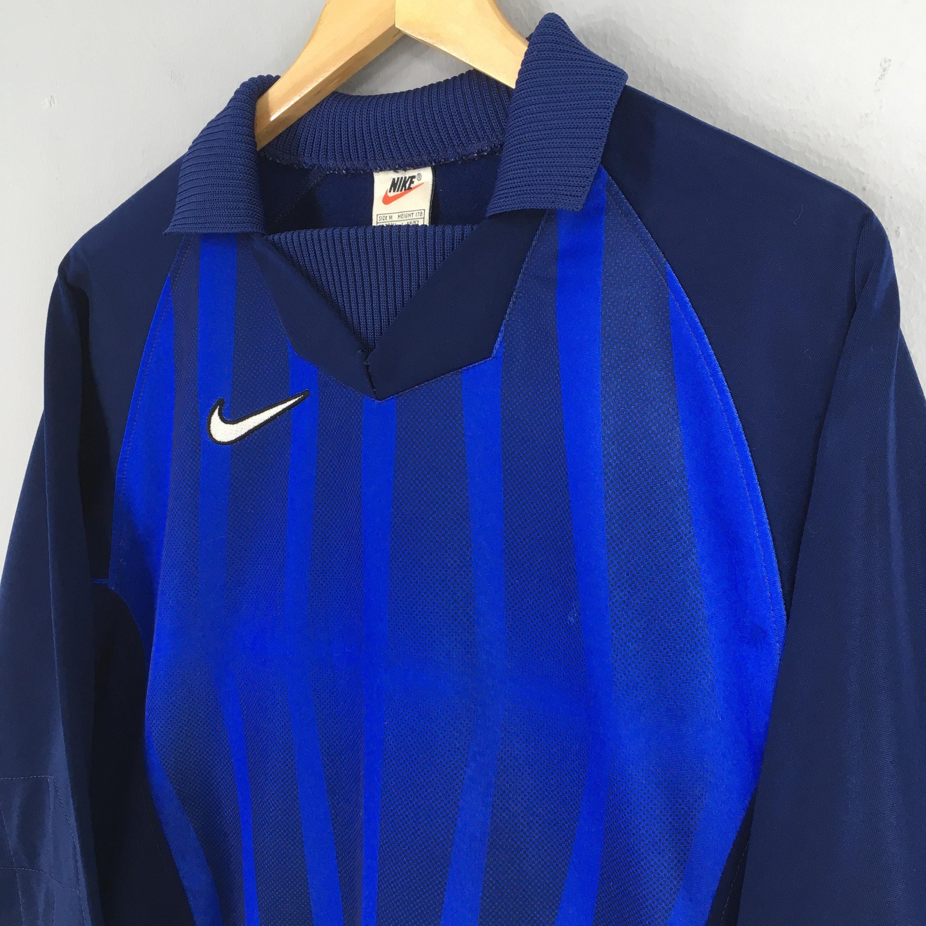 Nike Vintage 90s Nike Swoosh Keeper Jersey Shirt Medium Size US M / EU 48-50 / 2 - 3 Thumbnail