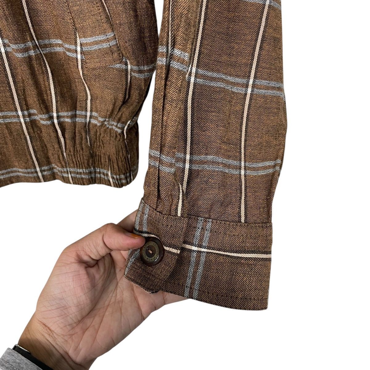 Japanese Brand Japanese Brand Pizzico Tartan Bomber Jacket Size US M / EU 48-50 / 2 - 13 Thumbnail