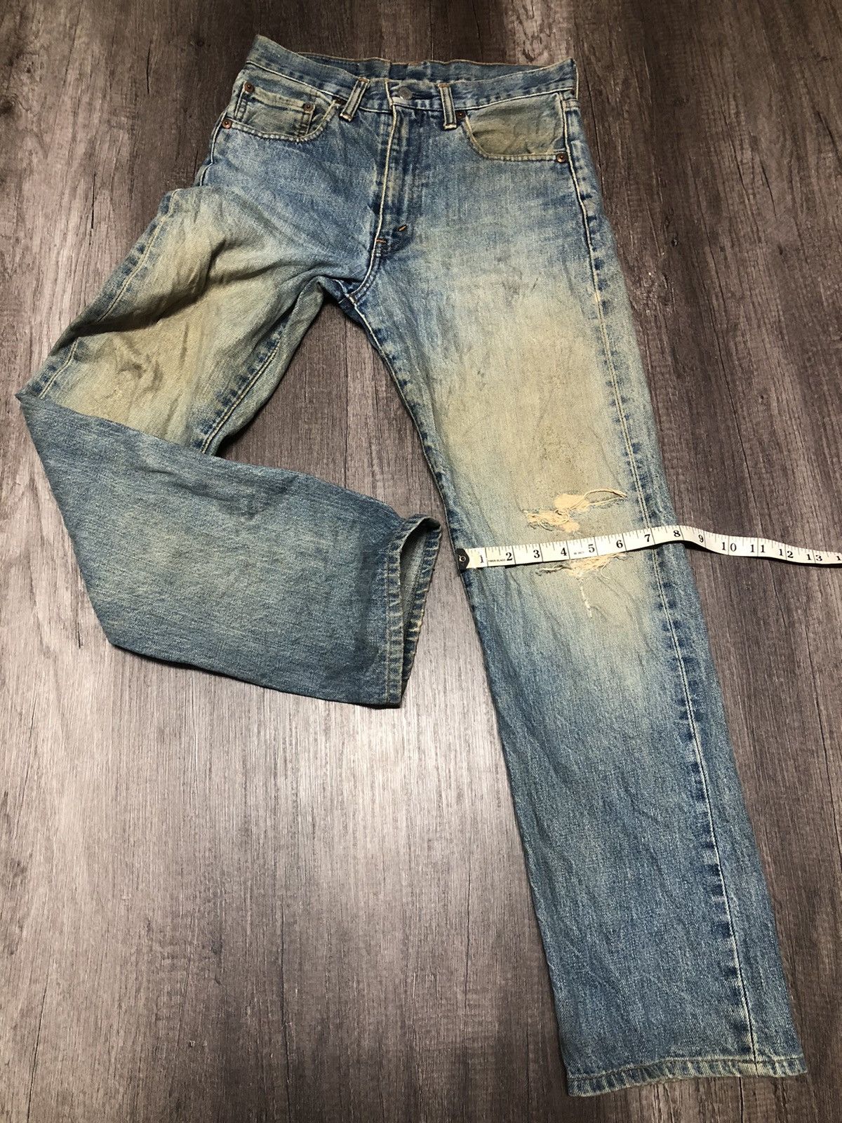 Levi's × Vintage Vintage Levi's Big E 502 Selvedge Jeans Size US 28 / EU 44 - 19 Thumbnail