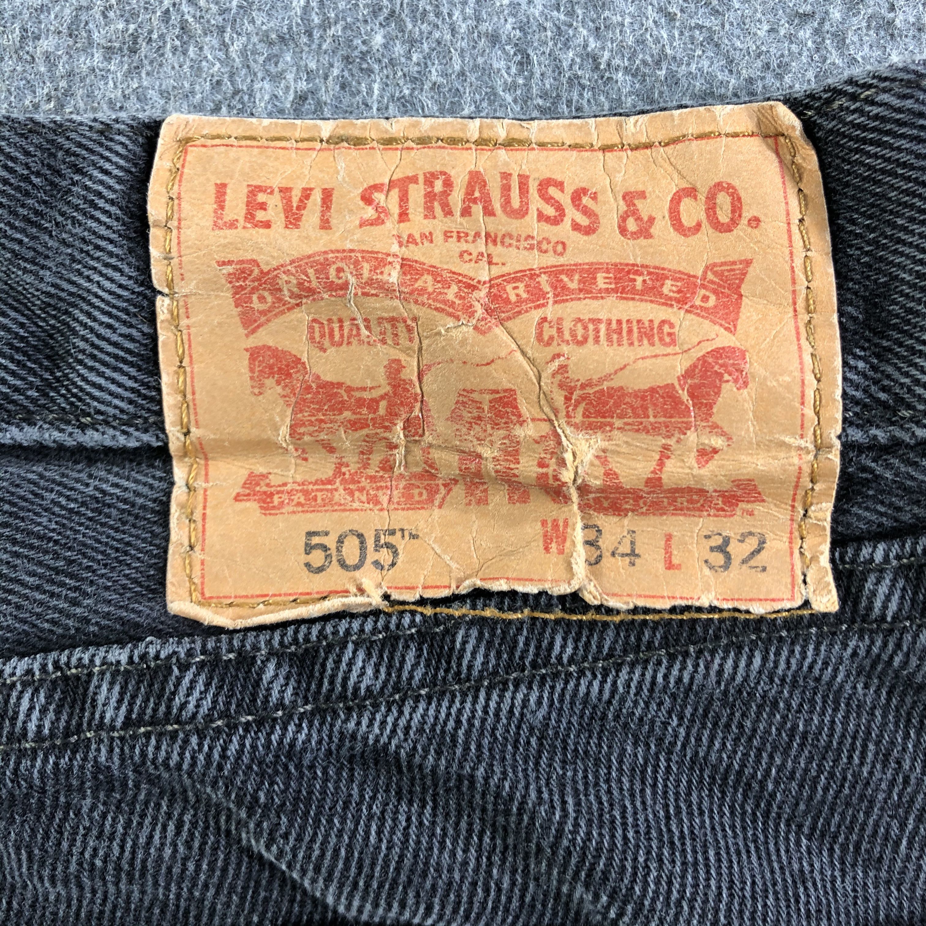 Levi's Vintage Levis 505 Jeans-J3287 Size US 35 - 5 Thumbnail