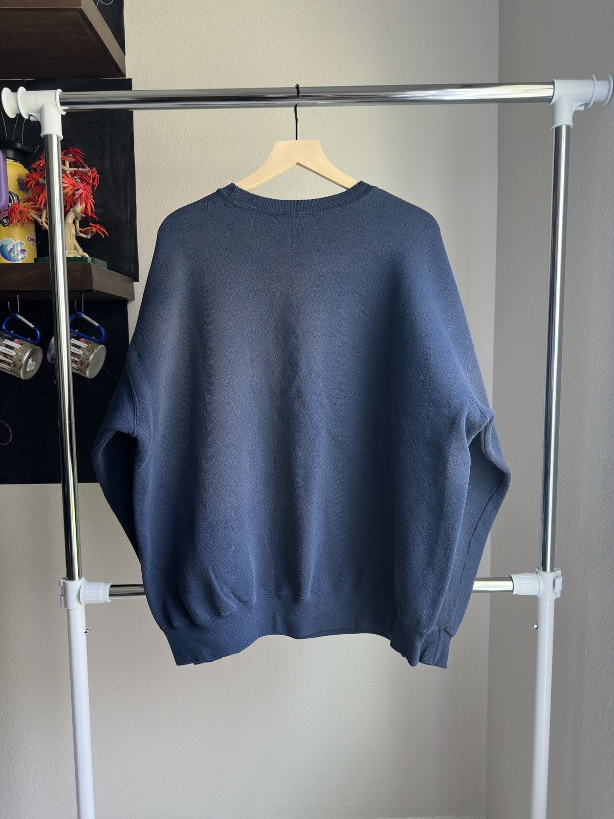 Vintage Vintage US Navy Crewneck Navy Blue Size US XXL / EU 58 / 5 - 2 Thumbnail