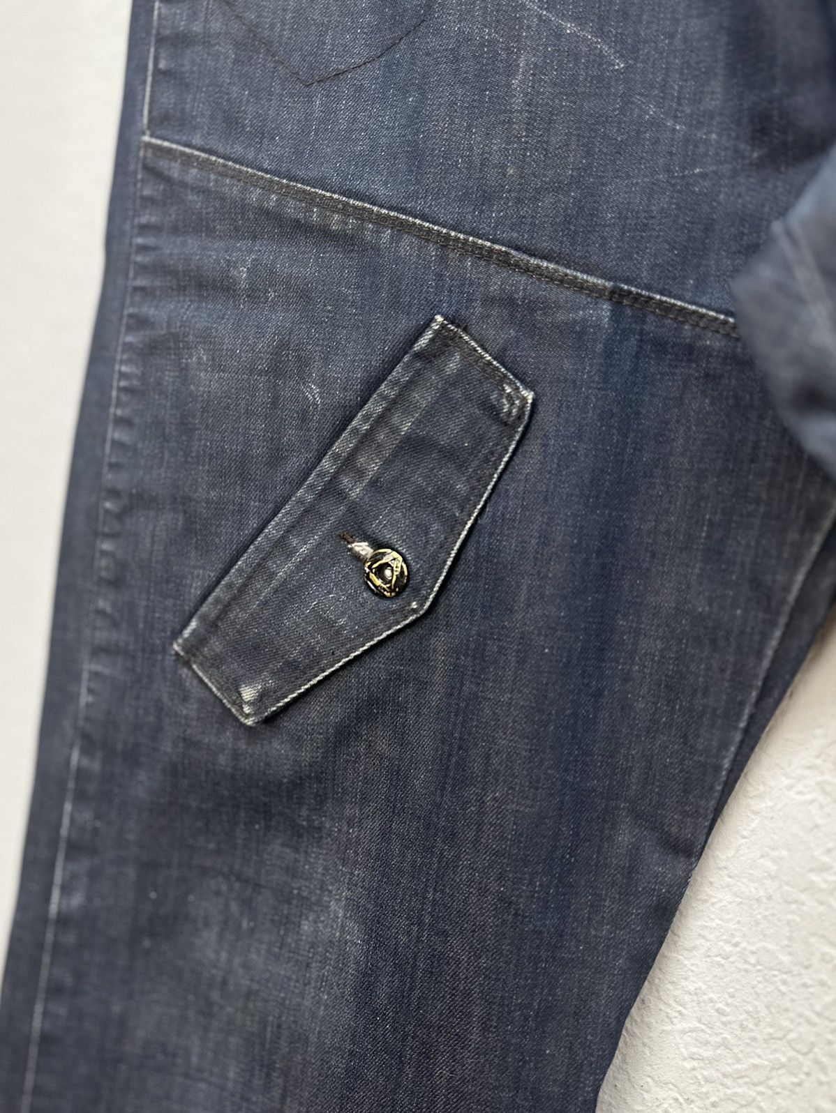 G-Star Vintage cargo denim distressed rare G-star style jeans pants Size US 34 / EU 50 - 8 Thumbnail