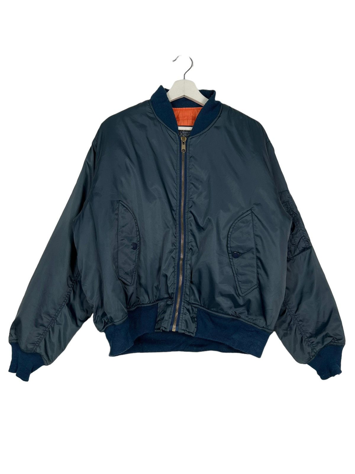 Japanese Brand 🔥 RARE RIOT RIOT MA 1 OTW BOMBER JACKET Size US M / EU 48-50 / 2 - 2 Thumbnail