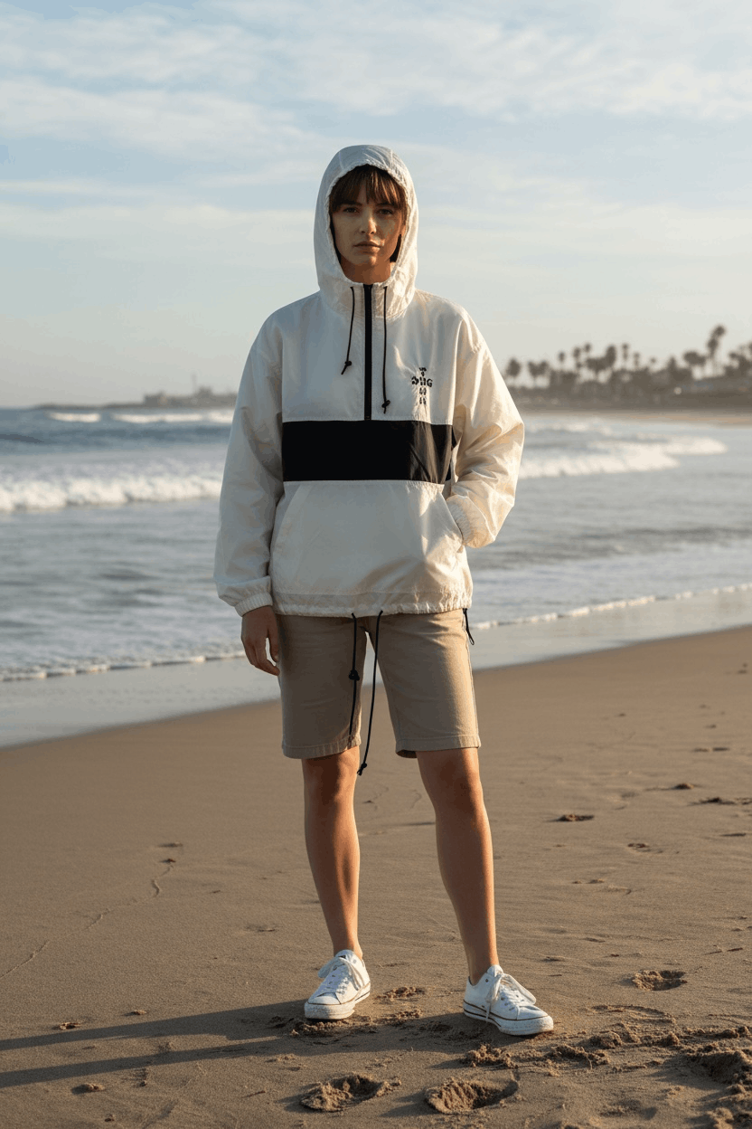 Dogtown 🔥RARE🔥Vintage Dogtown Half Zip Hoodie Windbreaker Size US XL / EU 56 / 4 - 9 Thumbnail