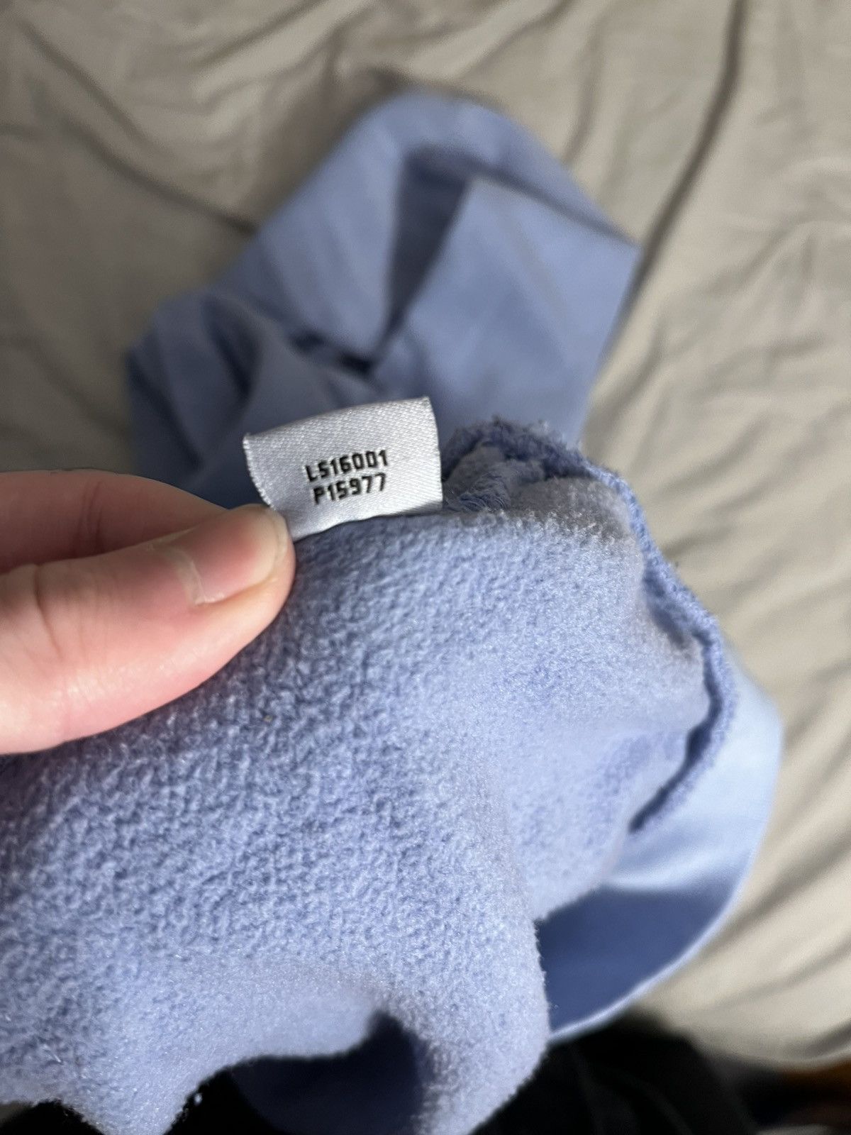 Other Light blue hoodie blank lane seven Size US L / EU 52-54 / 3 - 4 Thumbnail