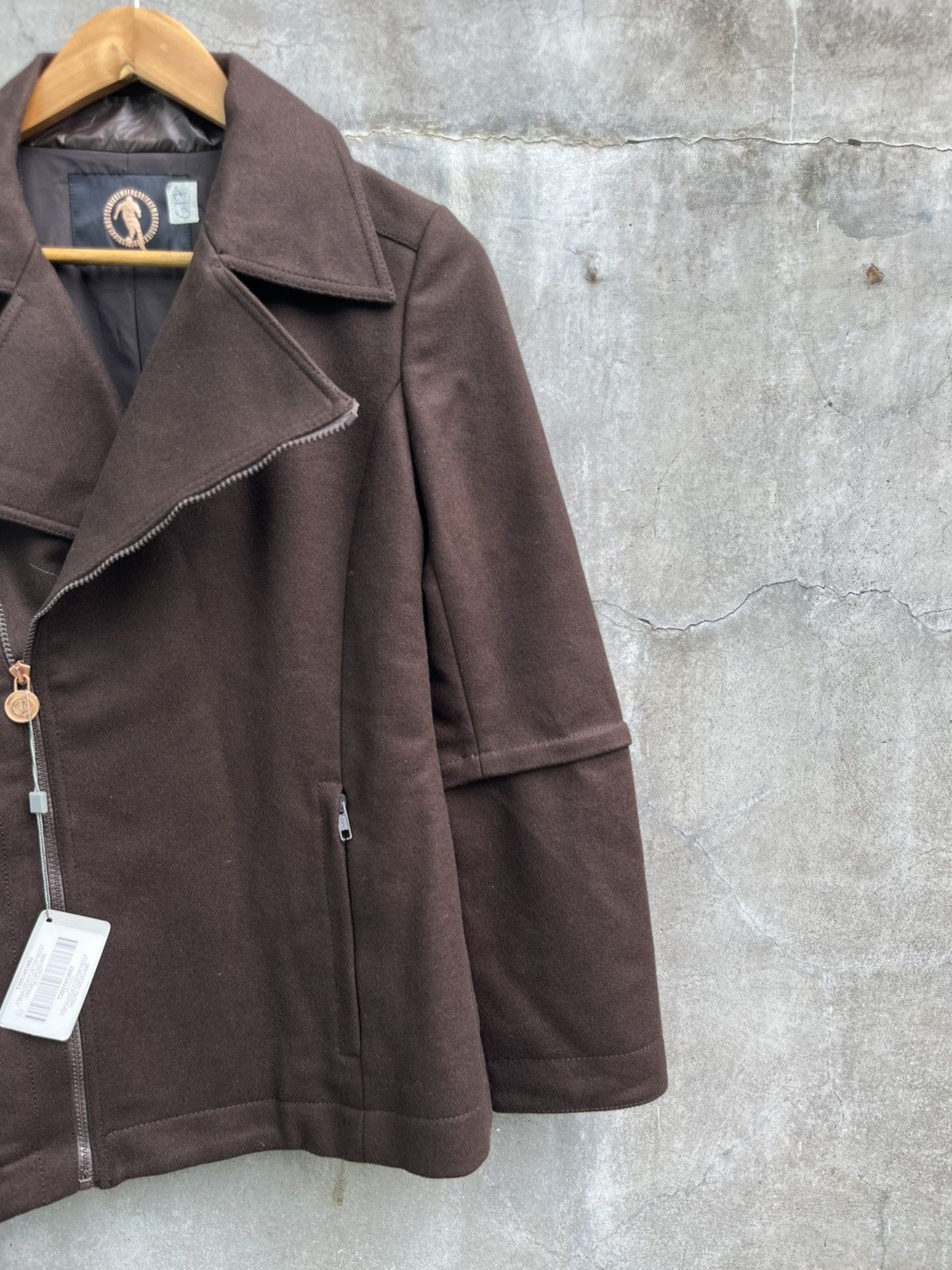 Dirk Bikkembergs Wool Riders Jacket Size M / US 6-8 / IT 42-44 - 4 Thumbnail
