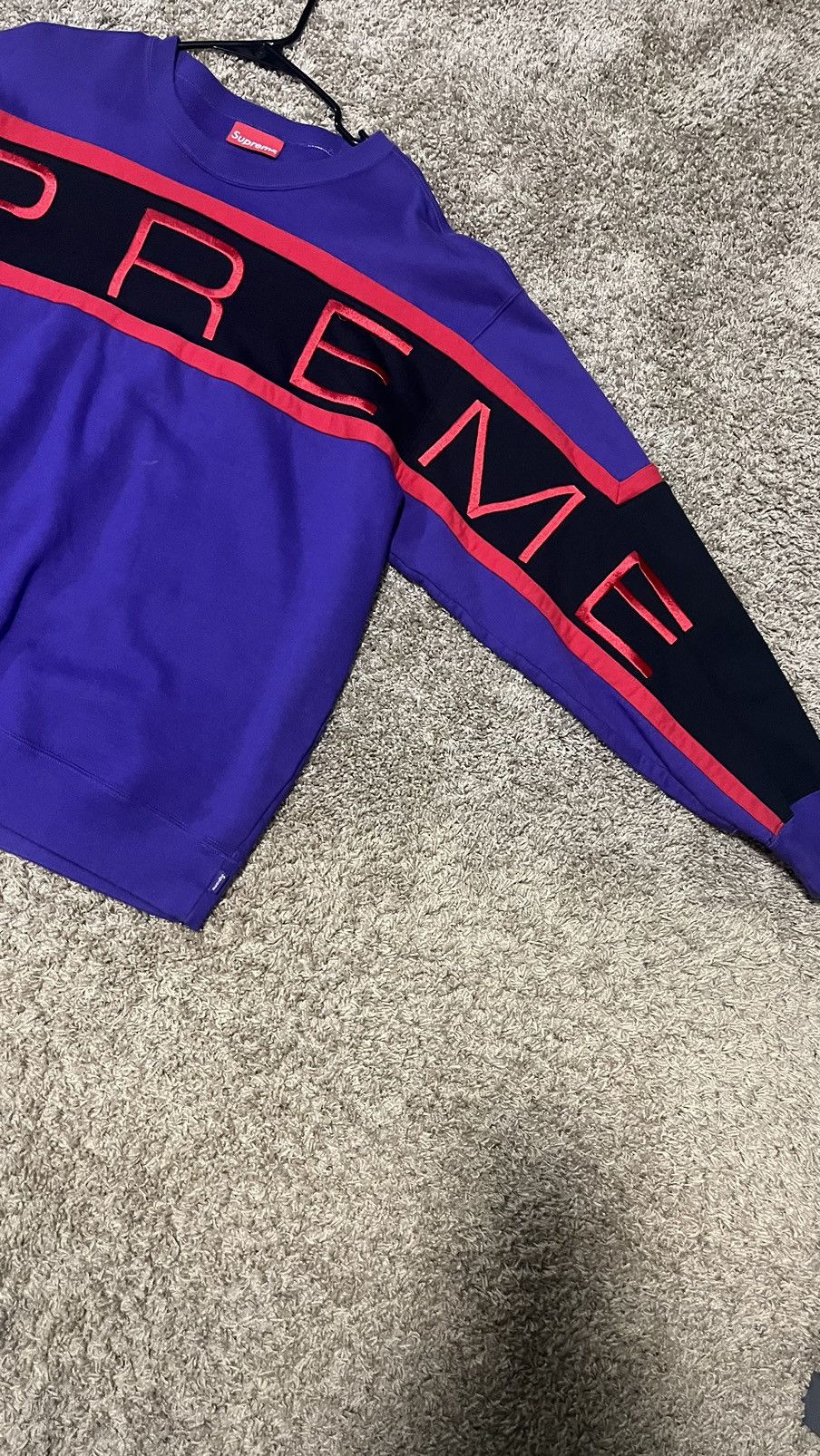 Supreme Supreme Paneled crewneck (SS21) Size US L / EU 52-54 / 3 - 3 Thumbnail
