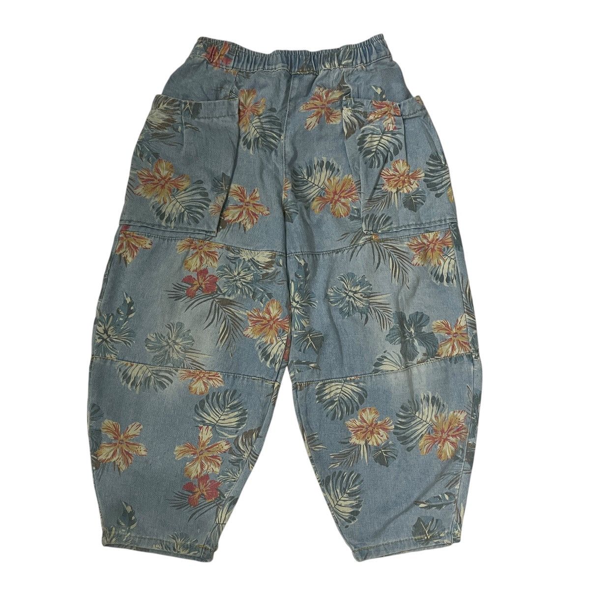 Japanese Brand Vintage Unbranded Art Motive Denim Jeans Size 31" - 6 Thumbnail