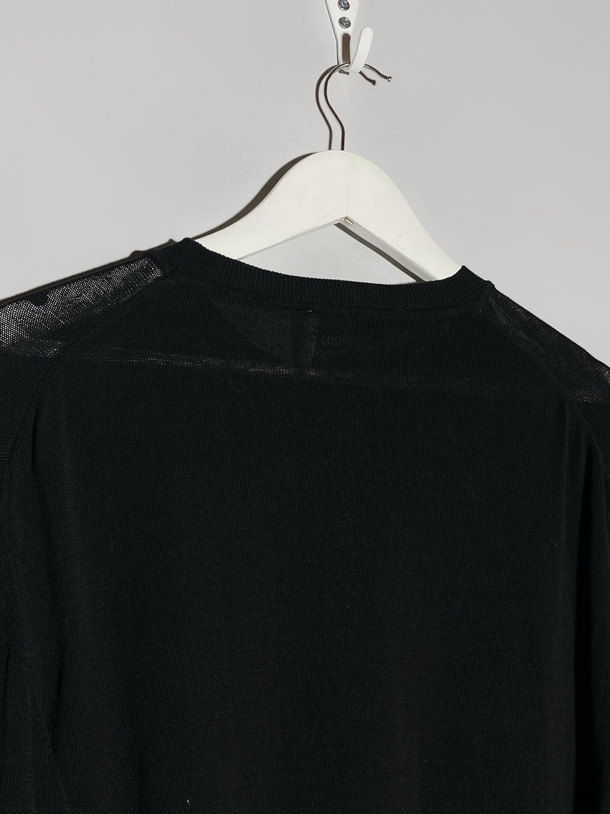 Vivienne Westwood Vivienne Westwood Iconic Logo Black Knitwear Sweatshirt Size US L / EU 52-54 / 3 - 4 Thumbnail
