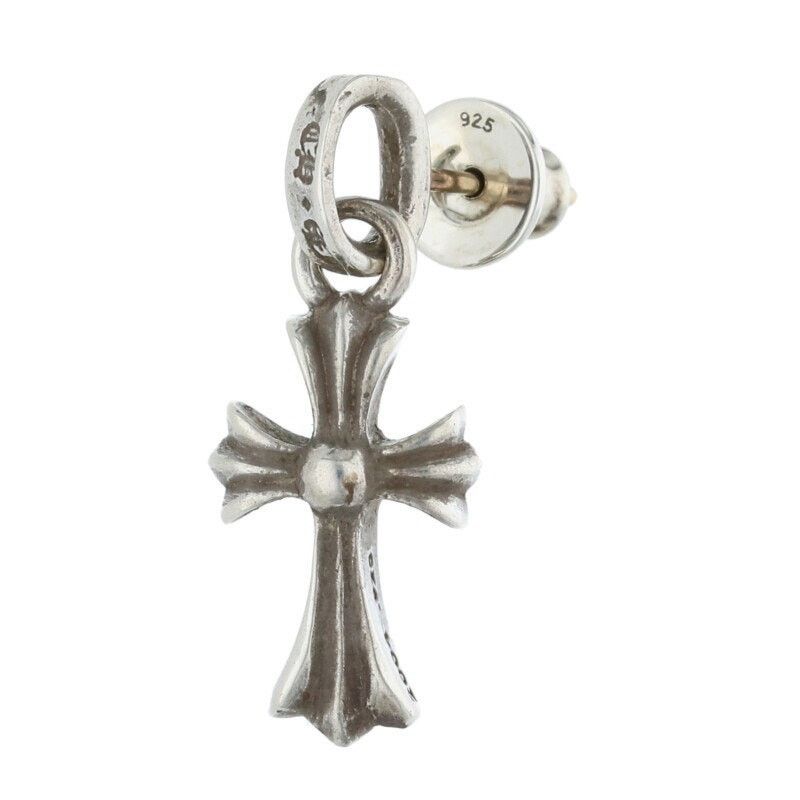Chrome Hearts Chrome Hearts Baby Fat Drop Silver Earring Size ONE SIZE - 1 Thumbnail