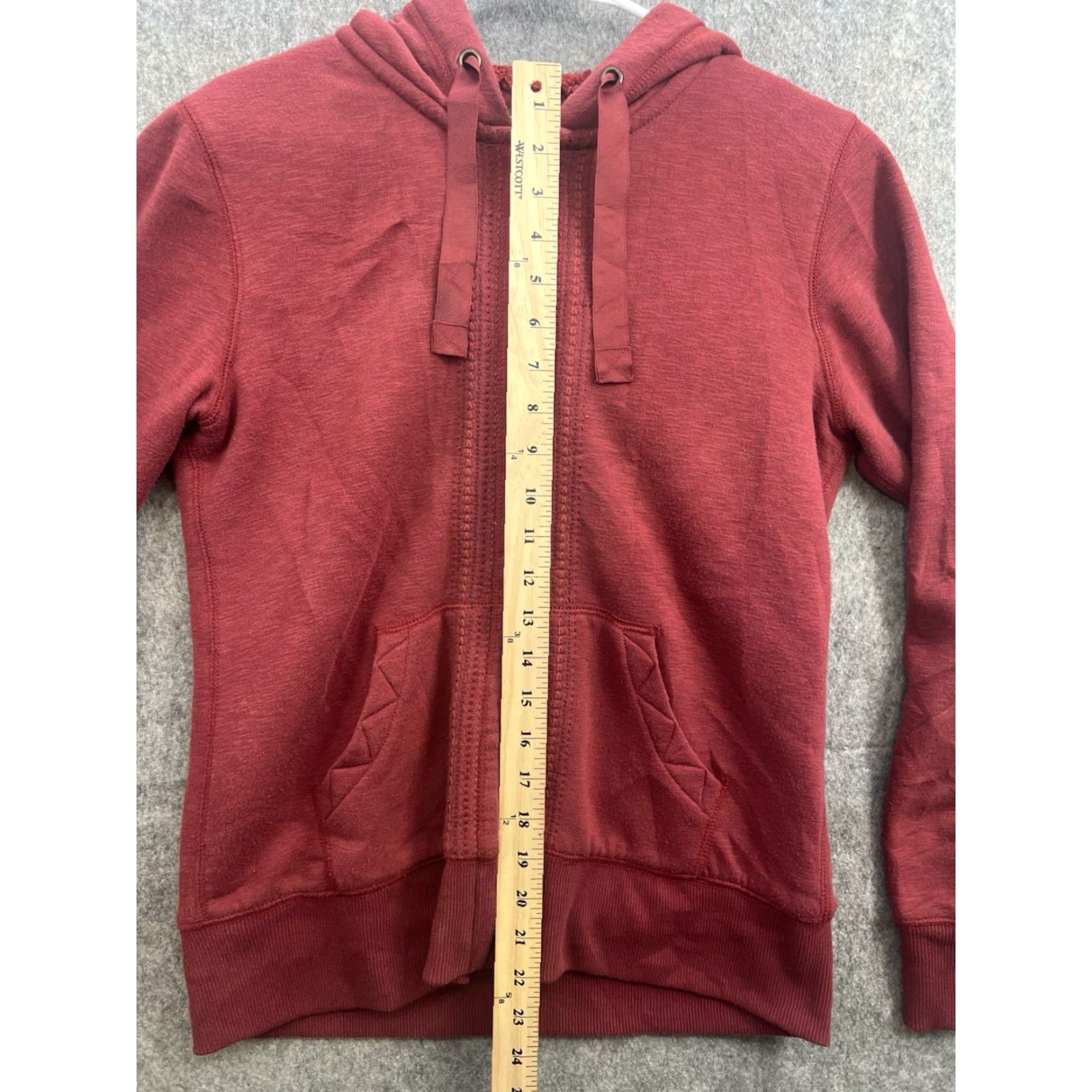 Eddie Bauer Eddie Bauer Men's Jacket Inner Fleece Red Full Zip Hoodie Size S Size US S / EU 44-46 / 1 - 3 Thumbnail