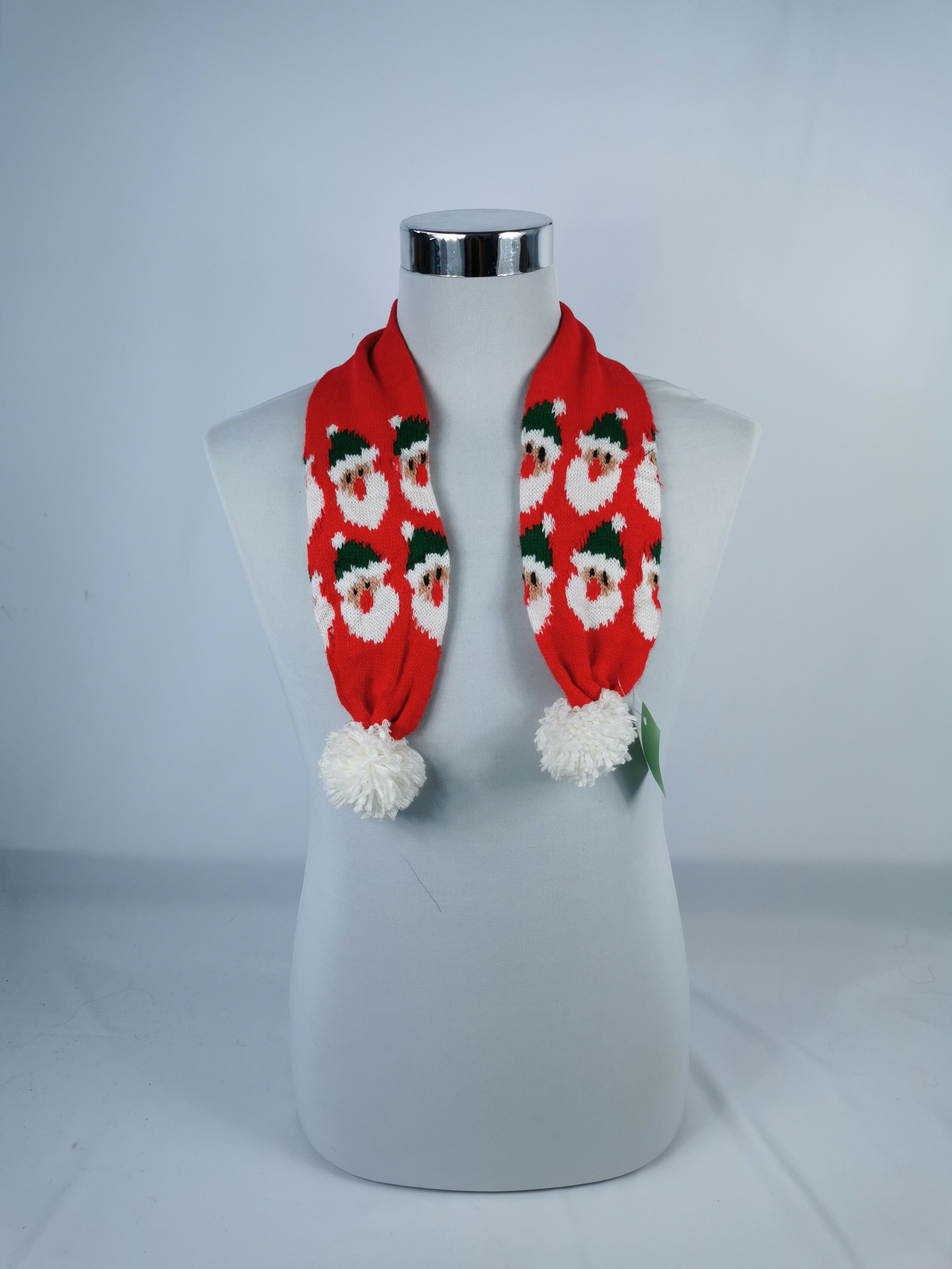 Vintage Santa Claus scarf muffler Size ONE SIZE - 5 Thumbnail