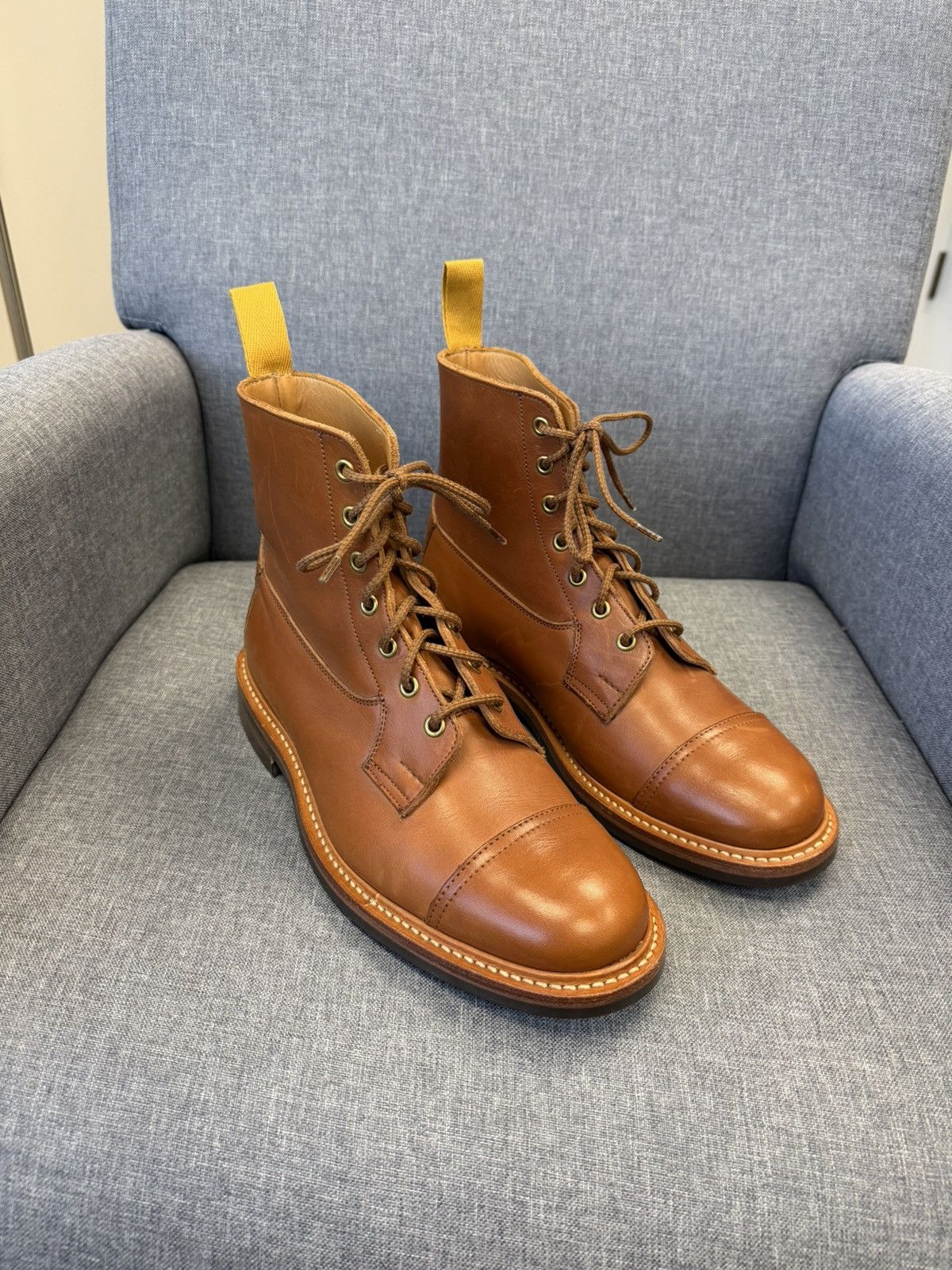 Tricker's FINAL PRICE DROP Allan Cap-Toe Super Boot Size US 9 / EU 42 - 1 Thumbnail