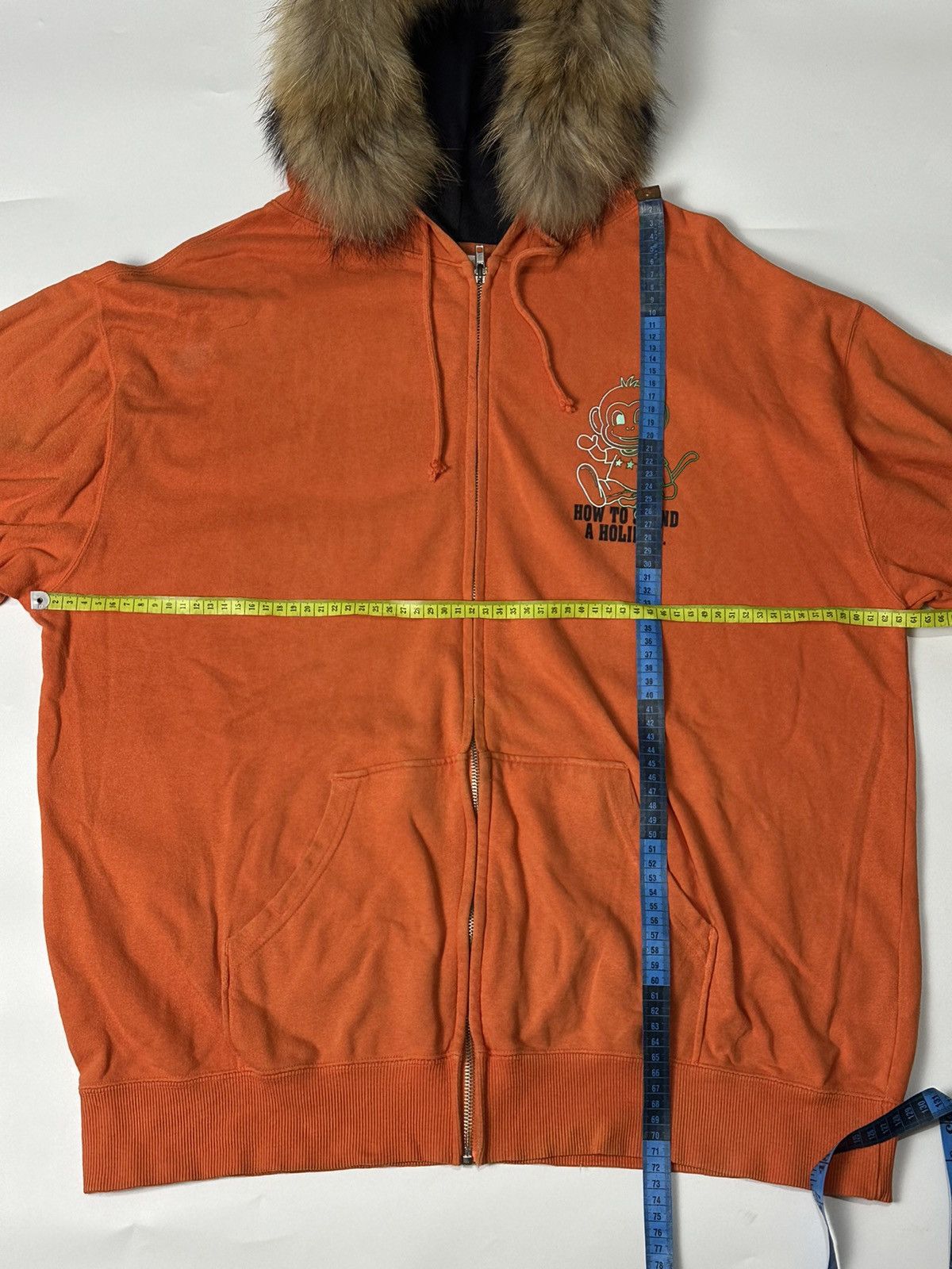 Japanese Brand Fur hoodie grass hitter qoutes Size US XL / EU 56 / 4 - 6 Thumbnail
