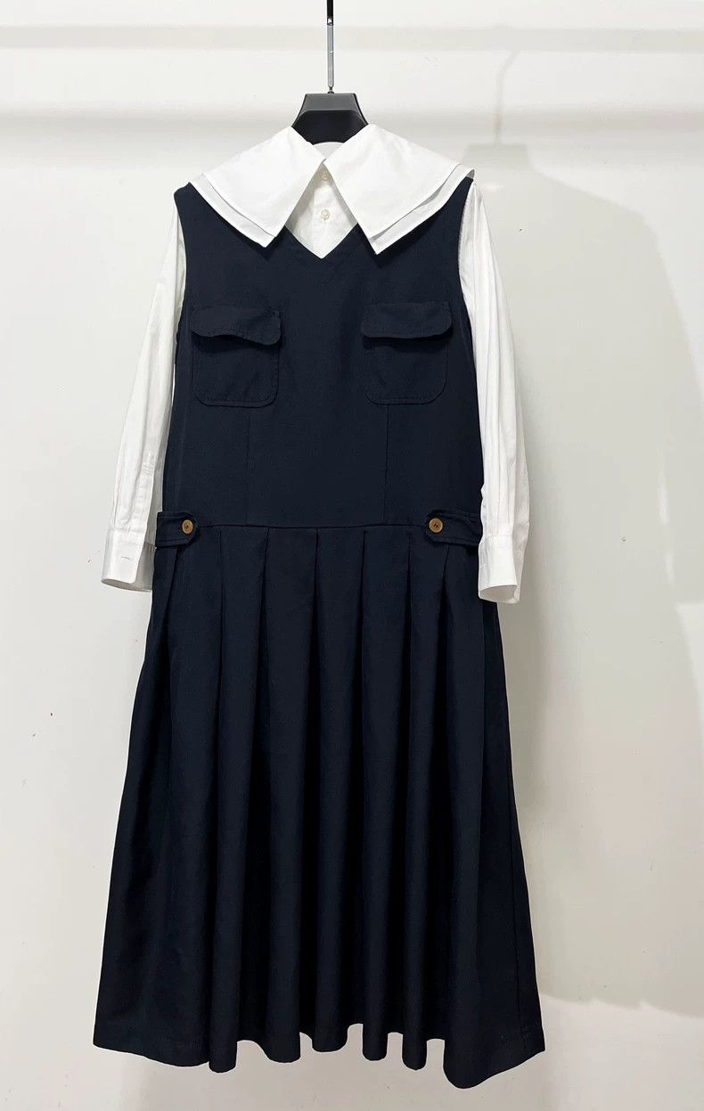 Comme des Garcons Comme Des Garcons JK pleated suspender skirt Size S / US 4 / IT 40 - 1 Thumbnail