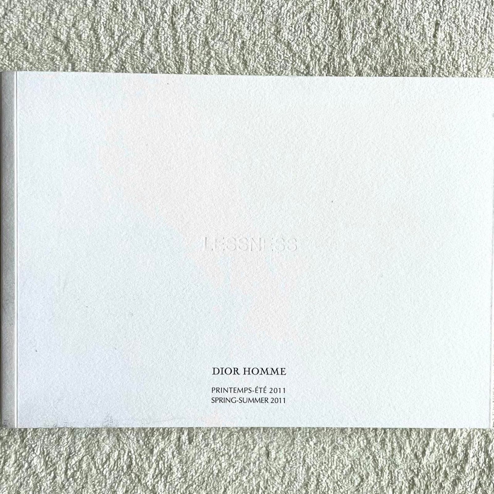 Dior × Hedi Slimane Dior homme printemps ete 2011 s/s lookbook catalog Size ONE SIZE - 1 Thumbnail