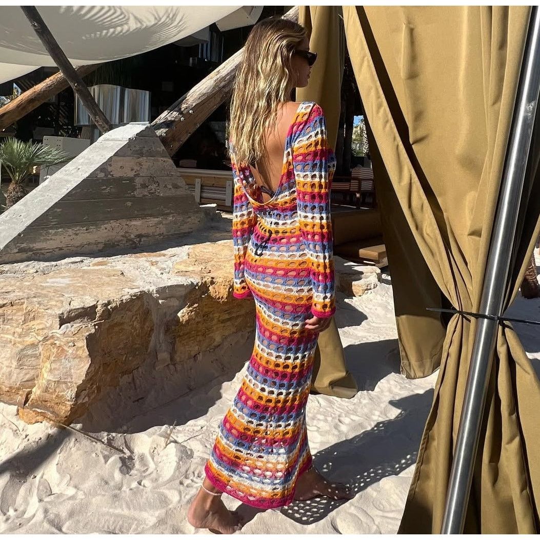 Mango LAST ONE!!! Mango Crochet Maxi Dress Resort Vacation NWT Size M / US 6-8 / IT 42-44 - 23 Thumbnail
