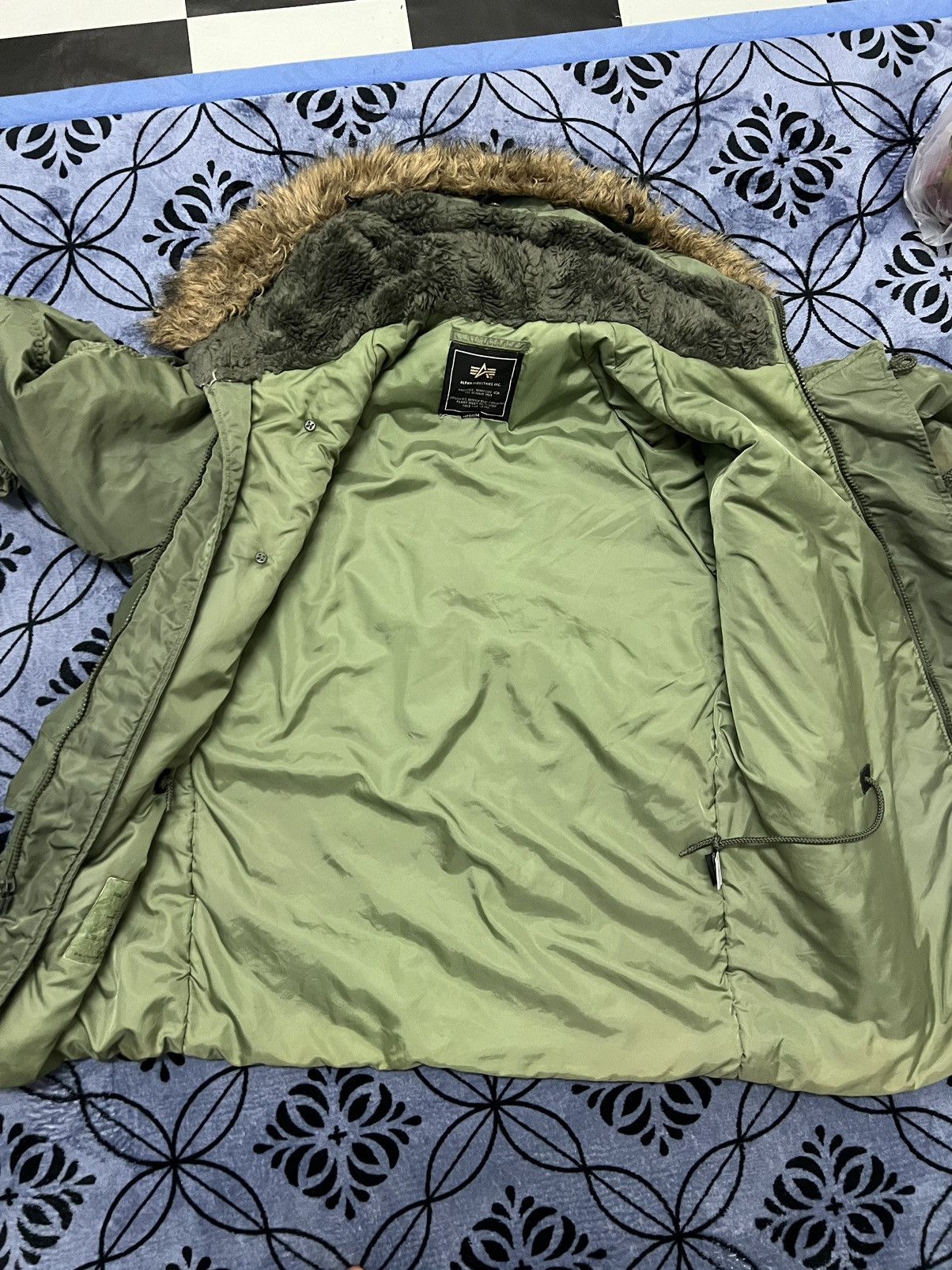Alpha Industries × Vintage Alpha Industries Bomber / Parka Jacket Streetwear vintage Size US M / EU 48-50 / 2 - 21 Thumbnail