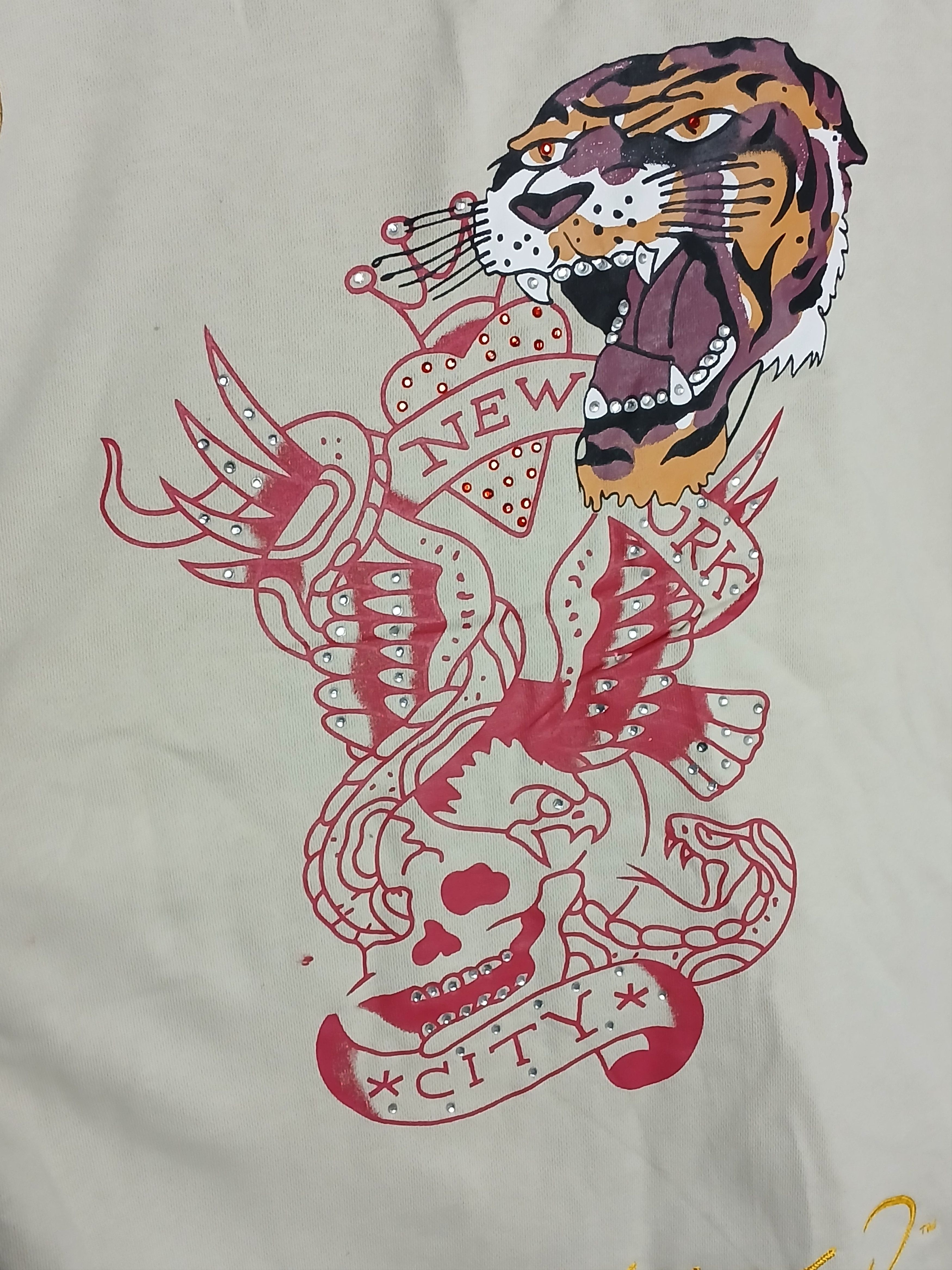 Christian Audigier × Ed Hardy New Ed Hardy Hoodie Size US XXL / EU 58 / 5 - 3 Thumbnail