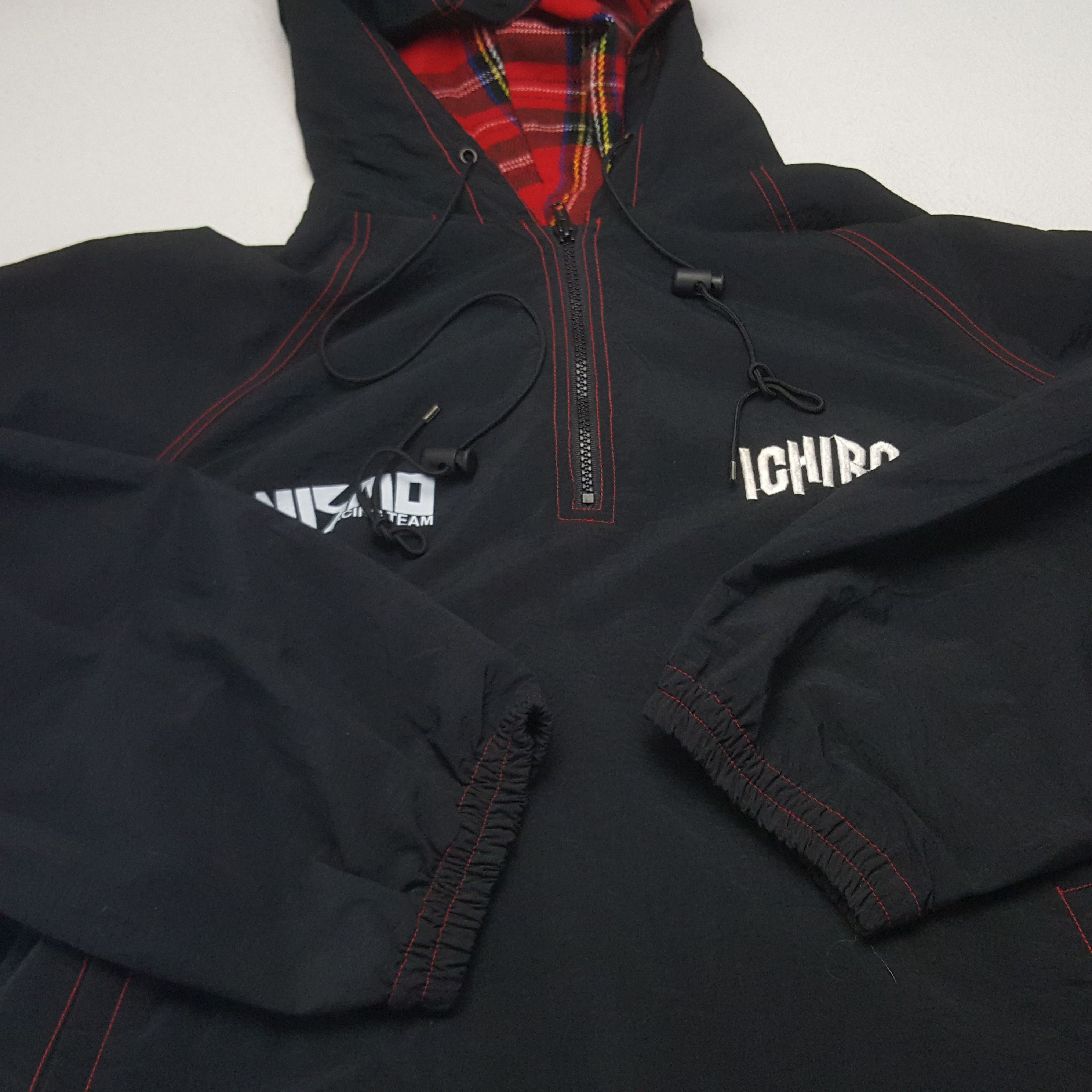 Japanese Brand × Vintage Vintage Nissan Ichiro Custom Windbreaker Jacket Hoodie Size US XXL / EU 58 / 5 - 7 Thumbnail