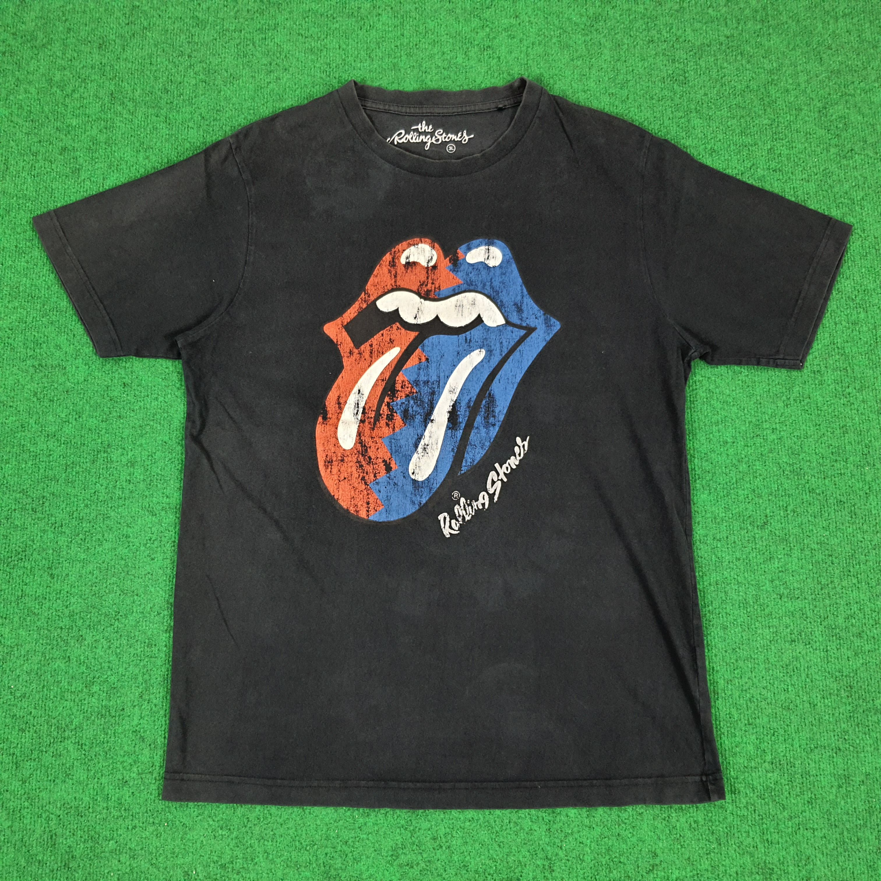 Band Tees × The Rolling Stones Vintage The Rolling Stones Rock Band T-shirt Size US L / EU 52-54 / 3 - 1 Thumbnail
