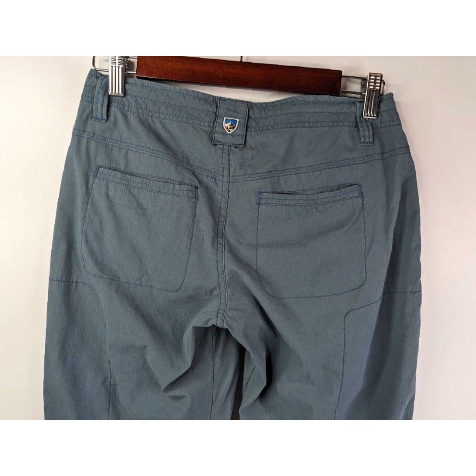 Vintage KUHL Spire Roll Up Pants/Capris Blue 0R Women Pants Roll-Up Outdoor 6279 Size 25" / US 0 / IT 36 - 5 Thumbnail