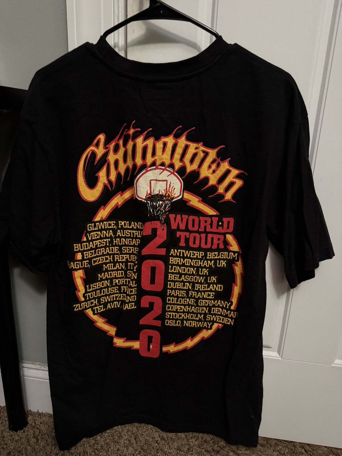 Market Chinatown Market Skelly World Tour T-Shirt Size US L / EU 52-54 / 3 - 2 Thumbnail