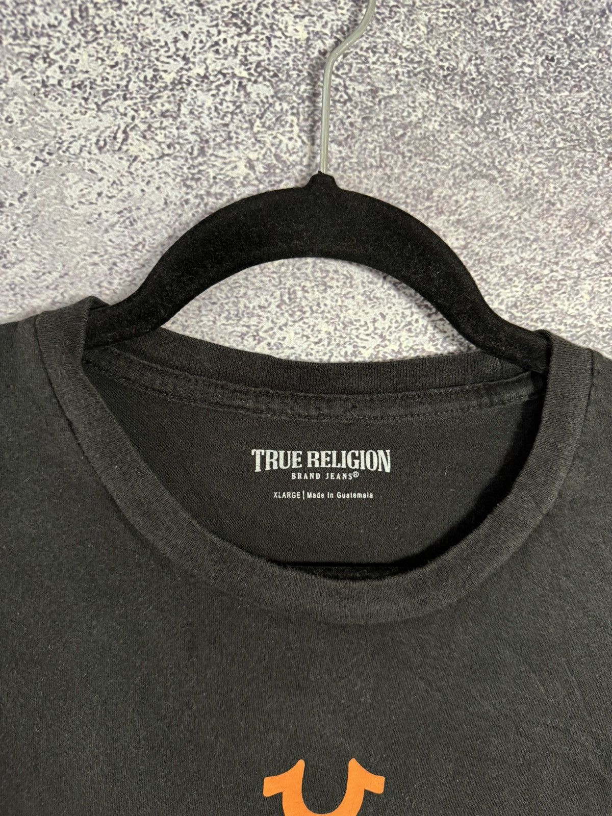 True Religion × Vintage True Religion Center Logo T Shirt SK8 y2k streetwear XL size Size US XL / EU 56 / 4 - 9 Thumbnail