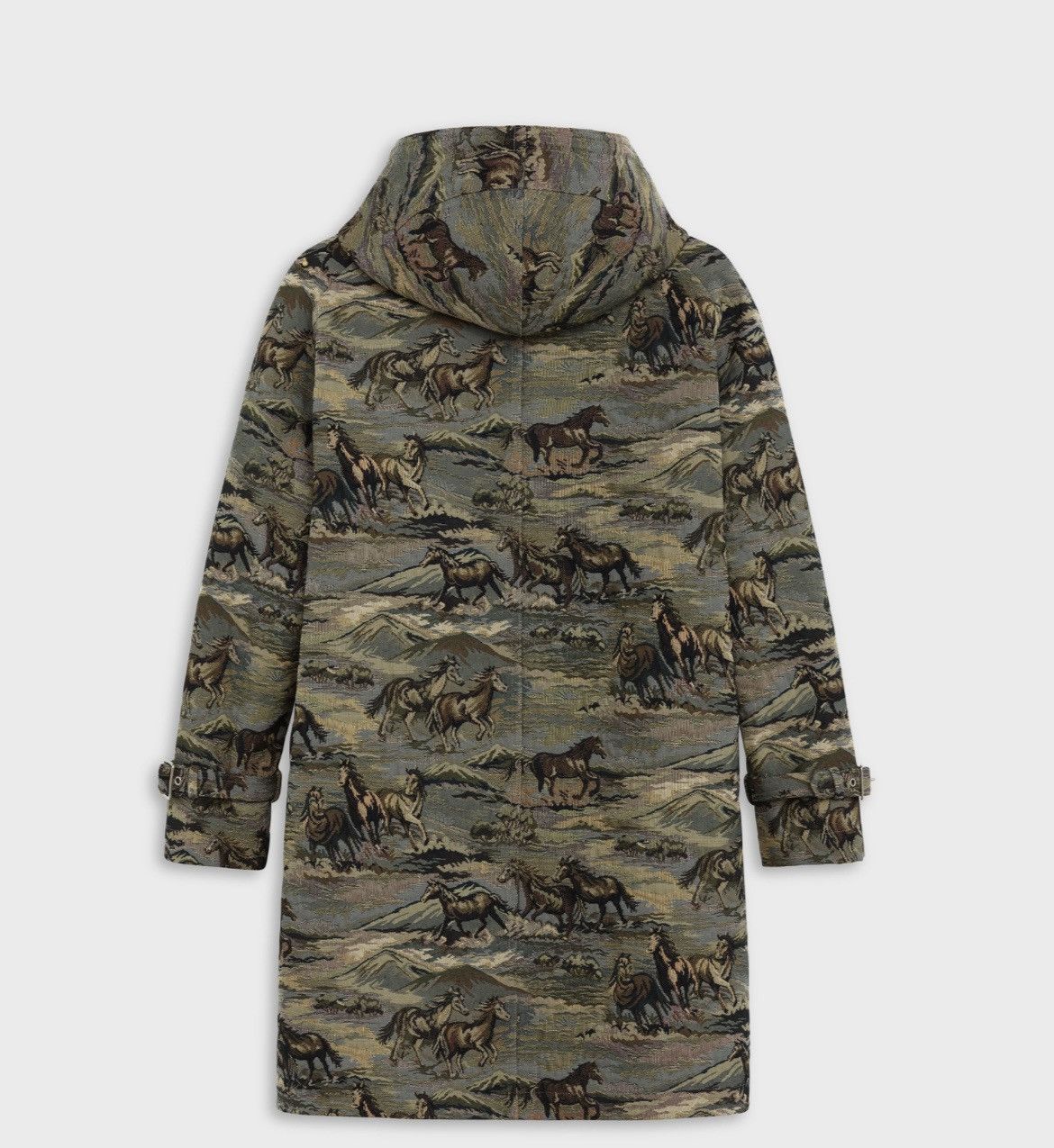 Celine Celine MILITARY PARKA WITH CAMARGUE TAPESTRY Size US L / EU 52-54 / 3 - 2 Thumbnail