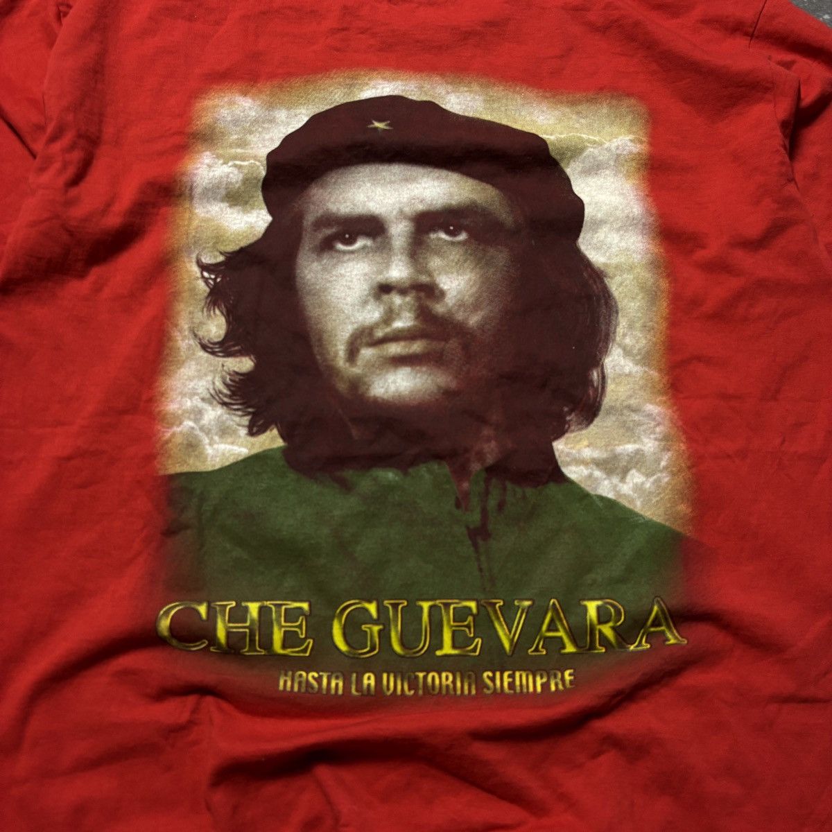 Vintage Vintage y2k ERNESTO CHEGUEVARA 90s t-shirt made in cuba Size US XL / EU 56 / 4 - 2 Thumbnail