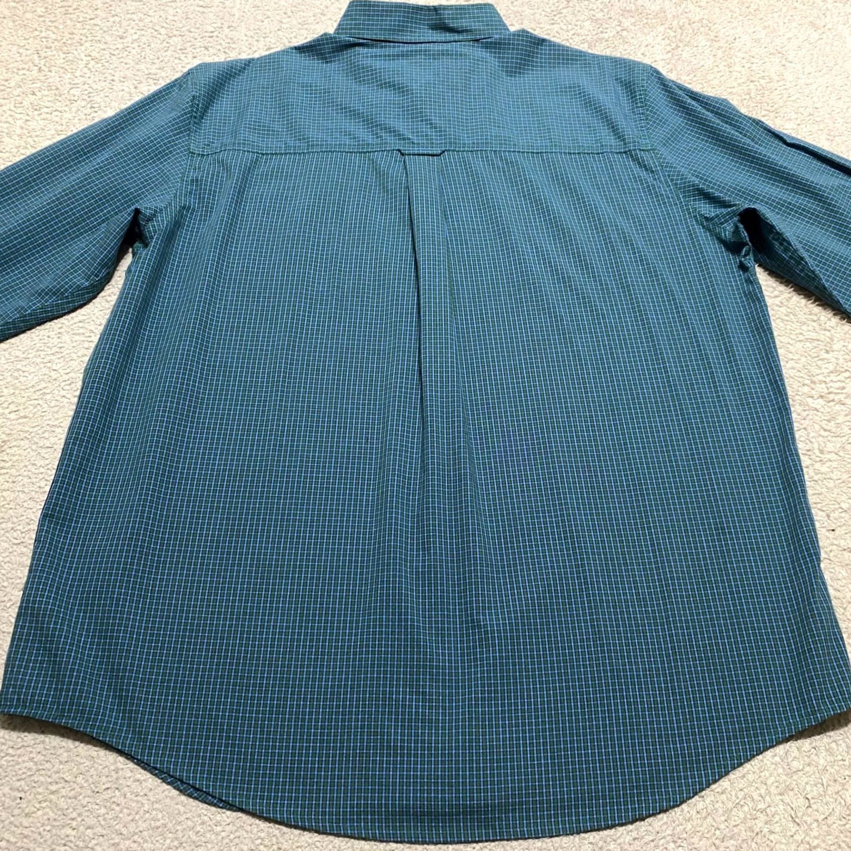 Chaps Chaps Ralph Lauren Mens XL Shirt Multicolor Plaid Check Long Sleeve Button-Down Shirt Size US XL / EU 56 / 4 - 2 Thumbnail