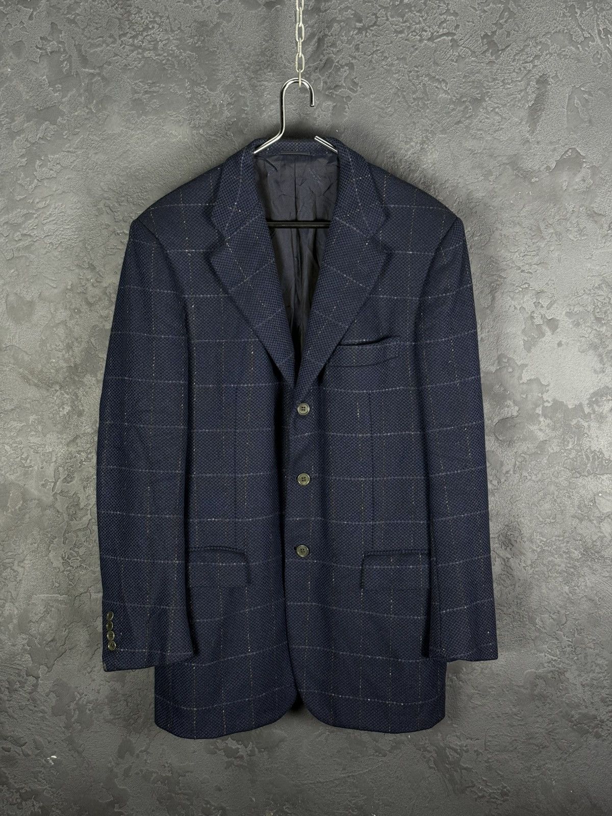 Kiton Kiton Napoli Trois Pommes Blazer 100% Cashmere Blazer Jacket Size 52R - 4 Thumbnail