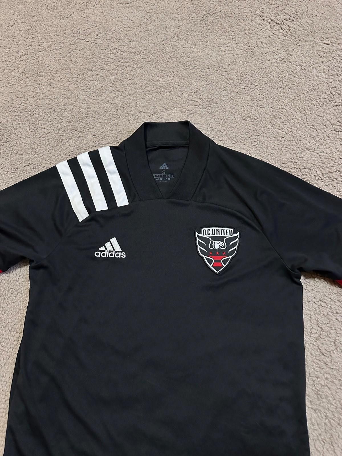 Adidas 2020-21 DC United Home Football Shirt Soccer Jersey Sz S Size US S / EU 44-46 / 1 - 3 Thumbnail