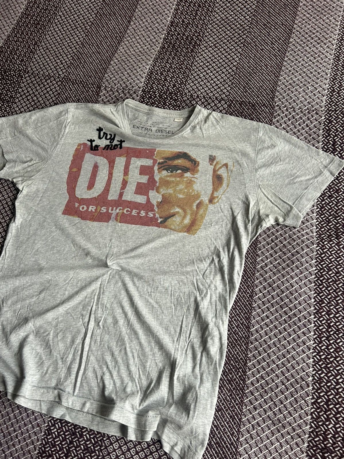 Diesel Vintage Extra Diesel Graphic Print T-shirt Streetwear Size M Size US M / EU 48-50 / 2 - 6 Thumbnail