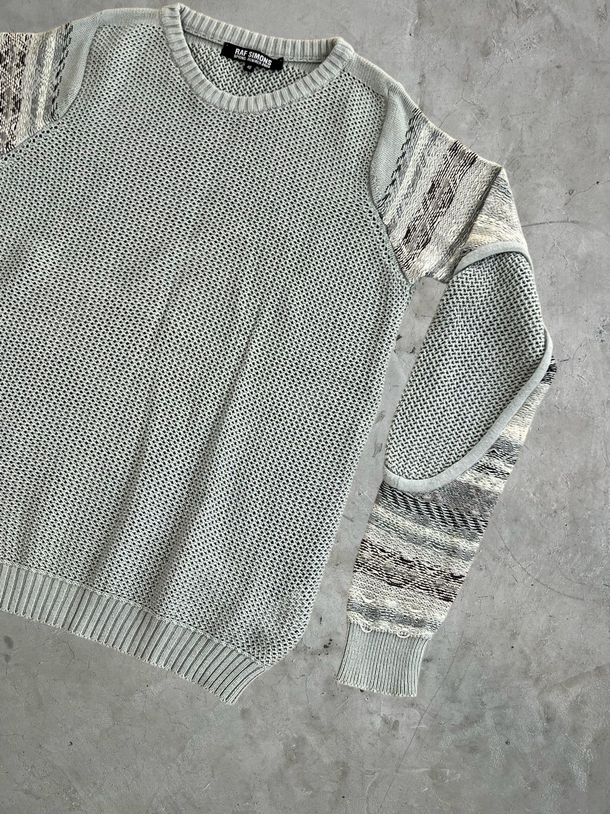 Raf Simons SS/06 Raf Simons Elbow Patch Sweater Size US M / EU 48-50 / 2 - 5 Thumbnail