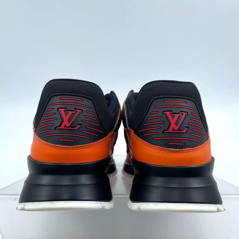 Louis Vuitton Louis Vuitton Zig Zag Orange Colourful Low Top Sneakers Size US 6.5 / EU 39-40 - 4 Thumbnail