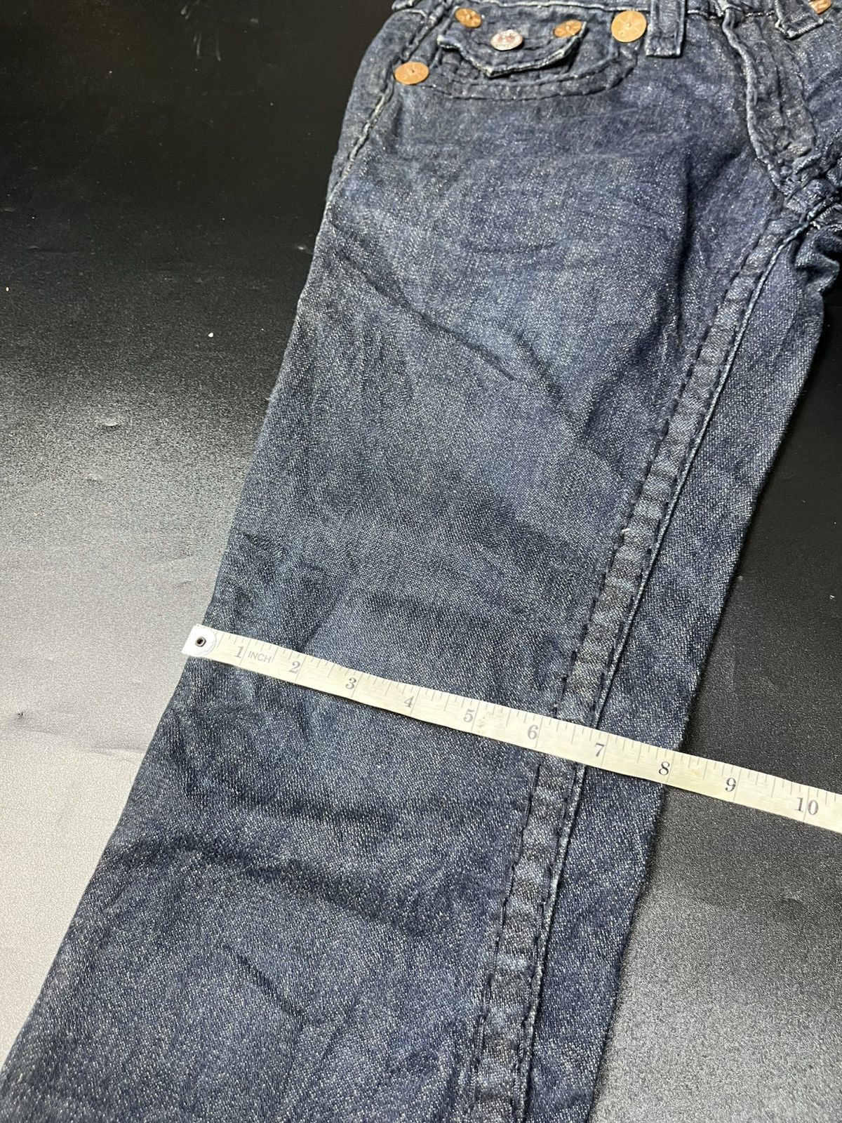 If Six Was Nine × Japanese Brand × Le Grande Bleu (L.G.B.) SUPER FLARE TRUE RELIGION SPIDER Style Size US 30 / EU 46 - 17 Thumbnail
