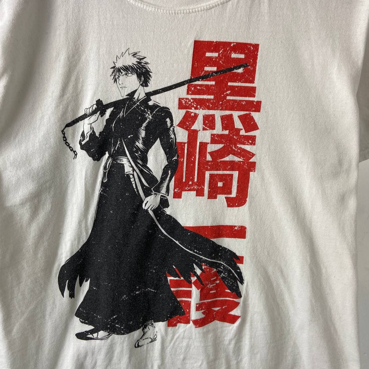 Anime Bleach Man T-Shirt Anime Big Print Streetwear Y2K Size US L / EU 52-54 / 3 - 3 Thumbnail