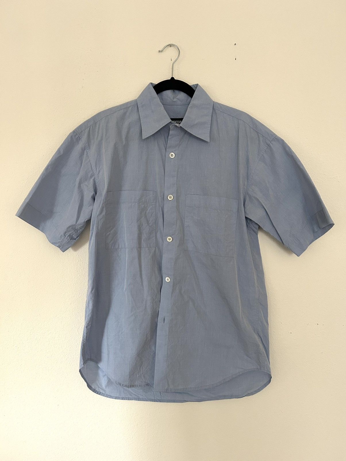 Arpenteur Arpenteur Blue Poplin Shirt Size US M / EU 48-50 / 2 - 1 Thumbnail